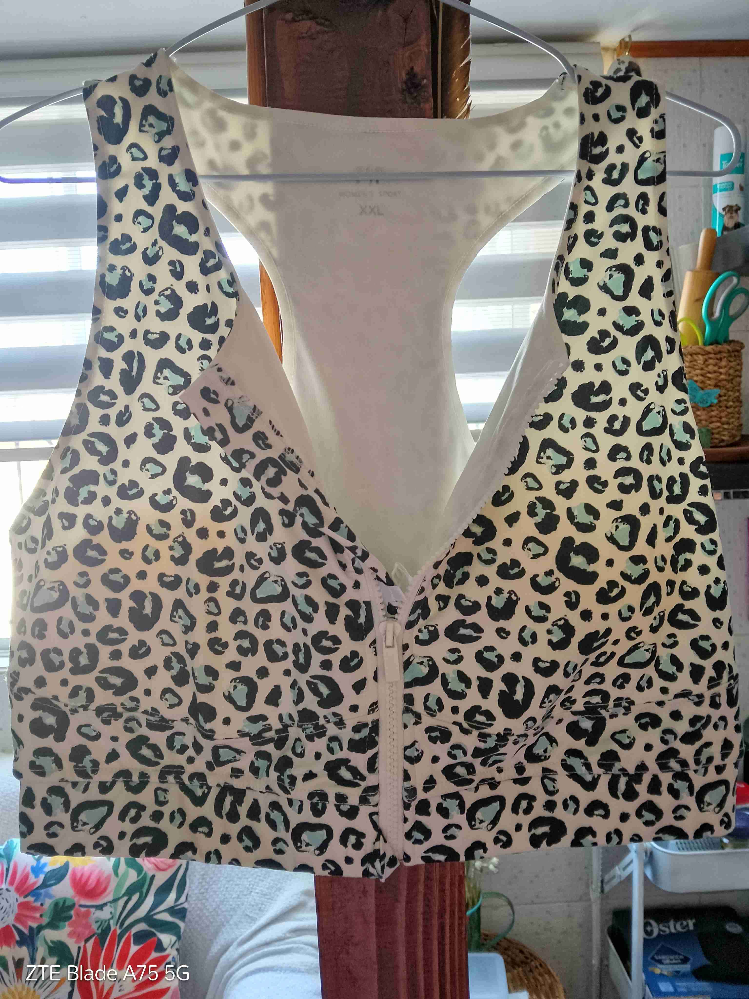 Chaleco corto estampado animal print
