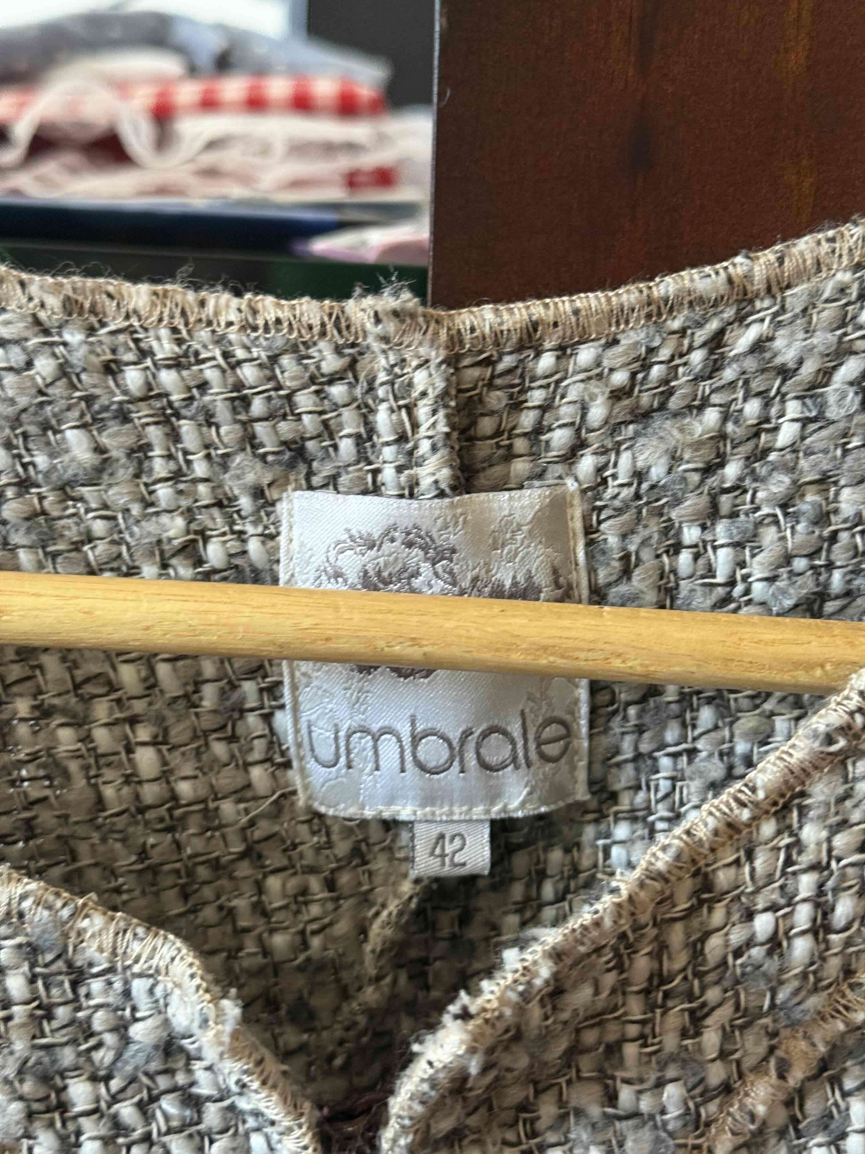 Chaqueta de tweed gris - miniatura 2