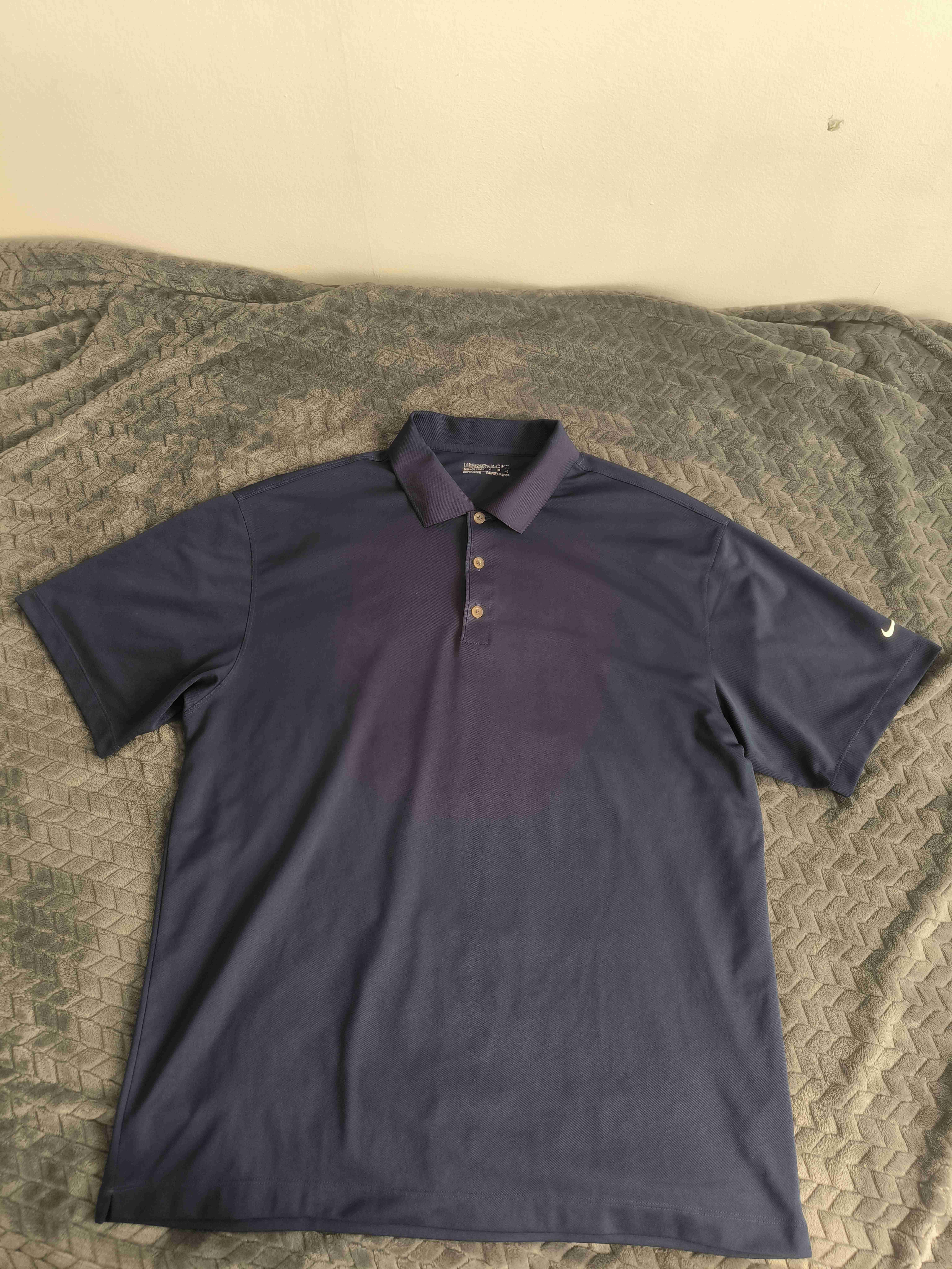 Polera polo azul oscuro Nike