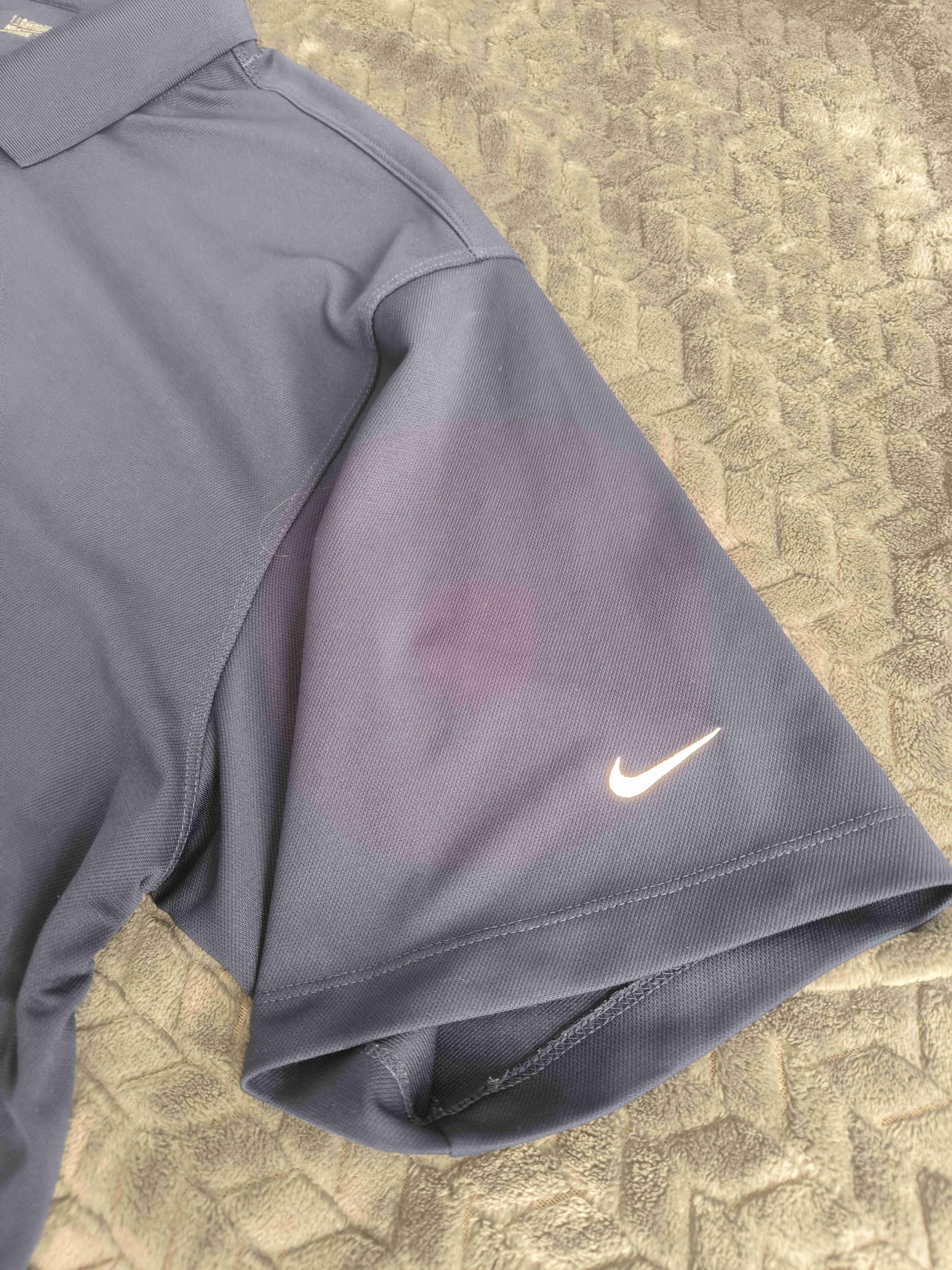 Polera polo azul oscuro Nike - miniatura 2