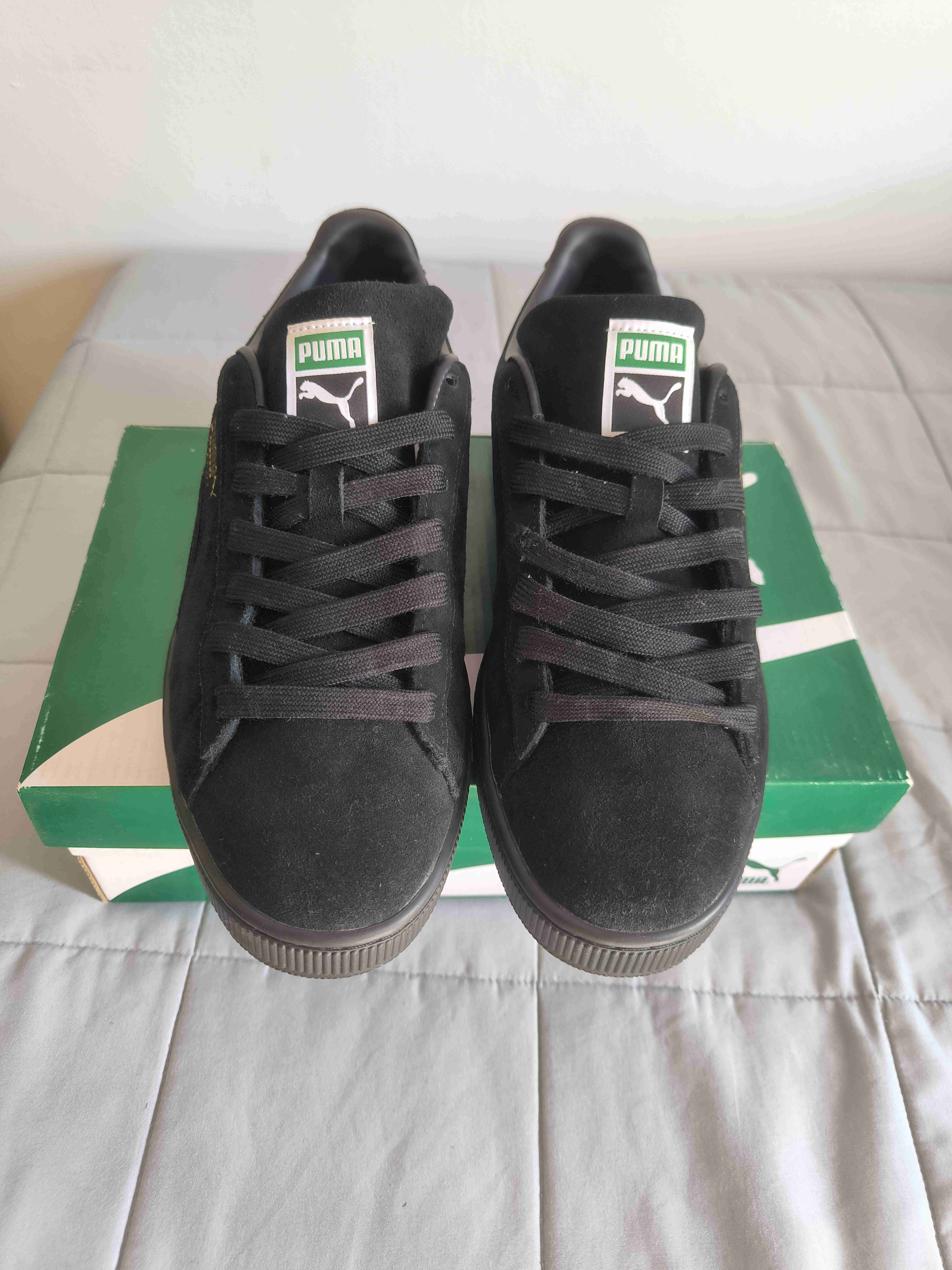 Zapatillas Puma Suede negras - miniatura 2