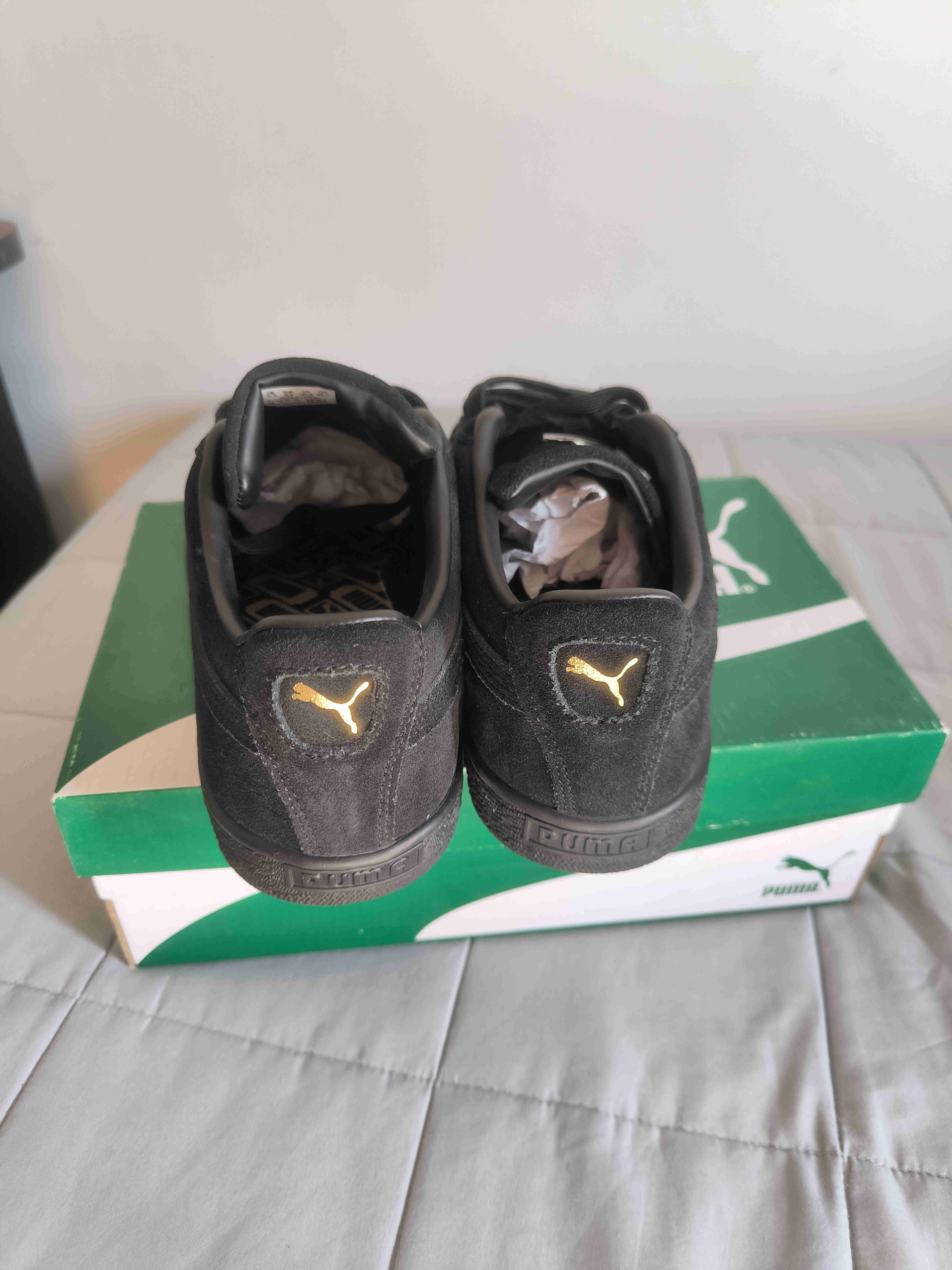 Zapatillas Puma Suede negras - miniatura 3