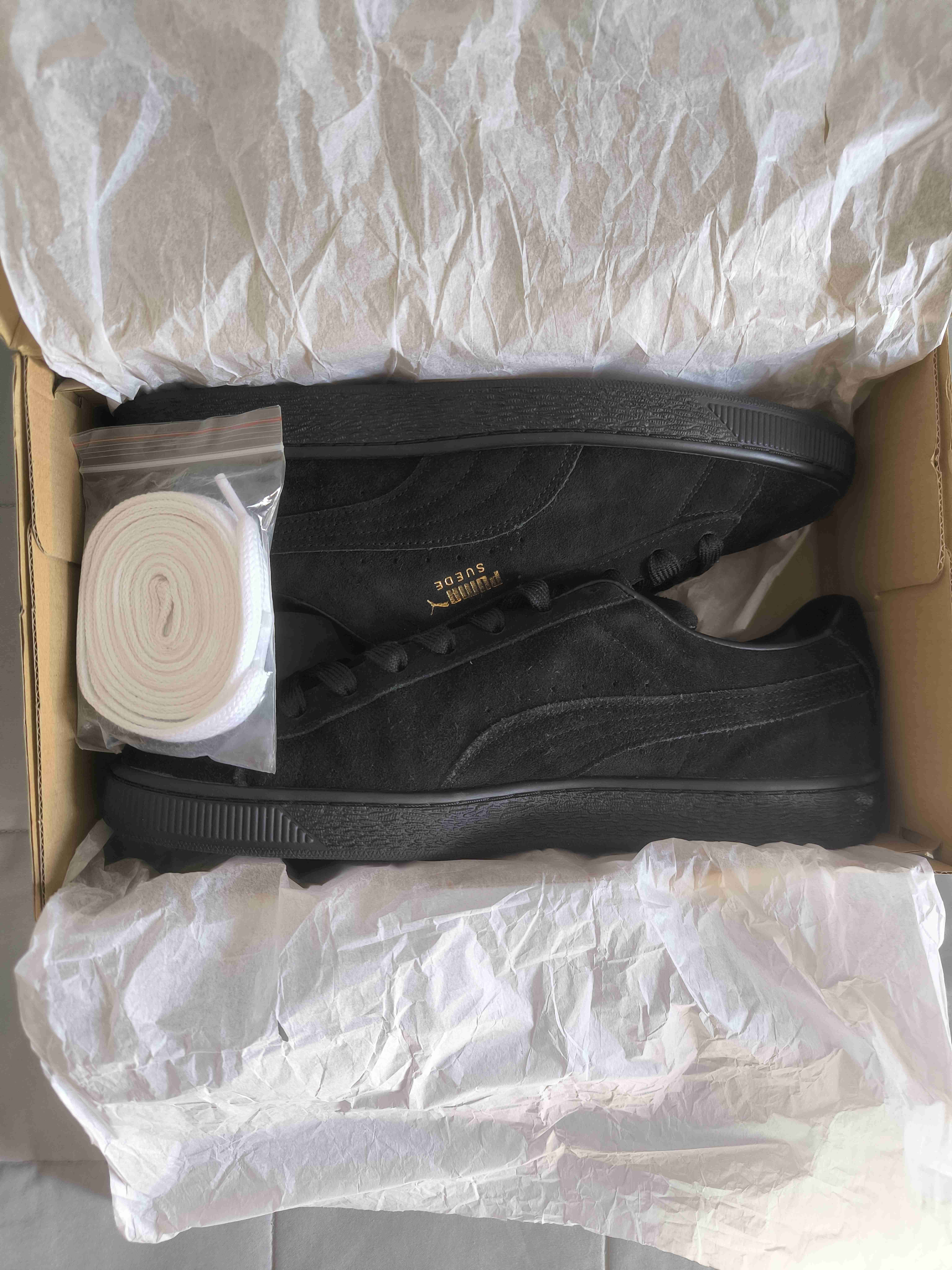 Zapatillas Puma Suede negras - miniatura 6