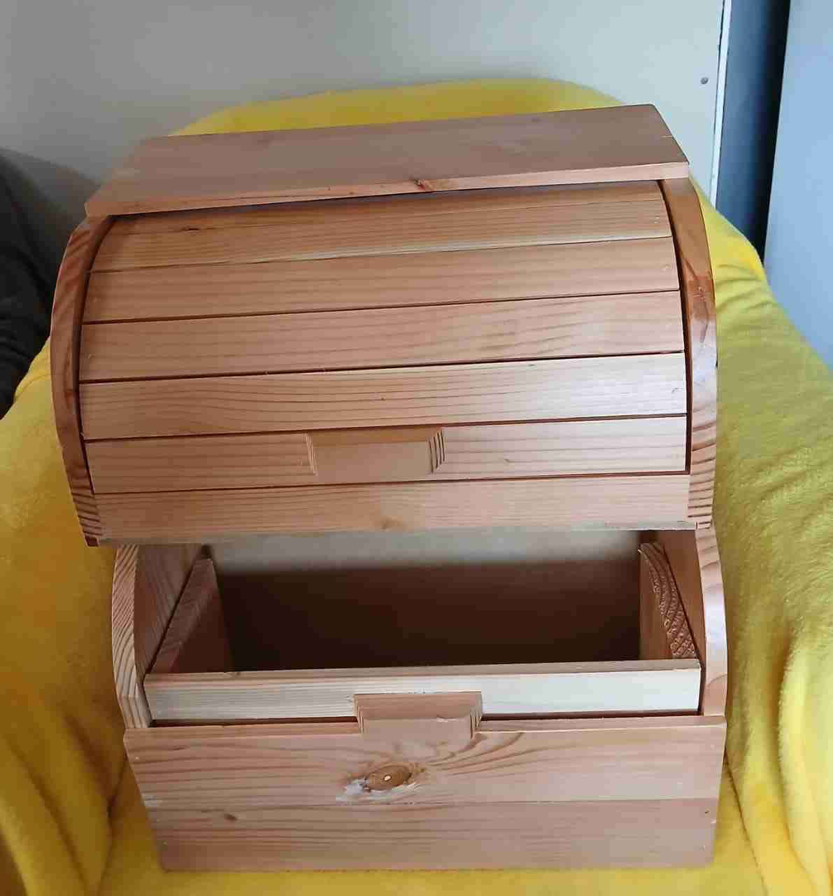 Panera de madera con cajón - miniatura 4