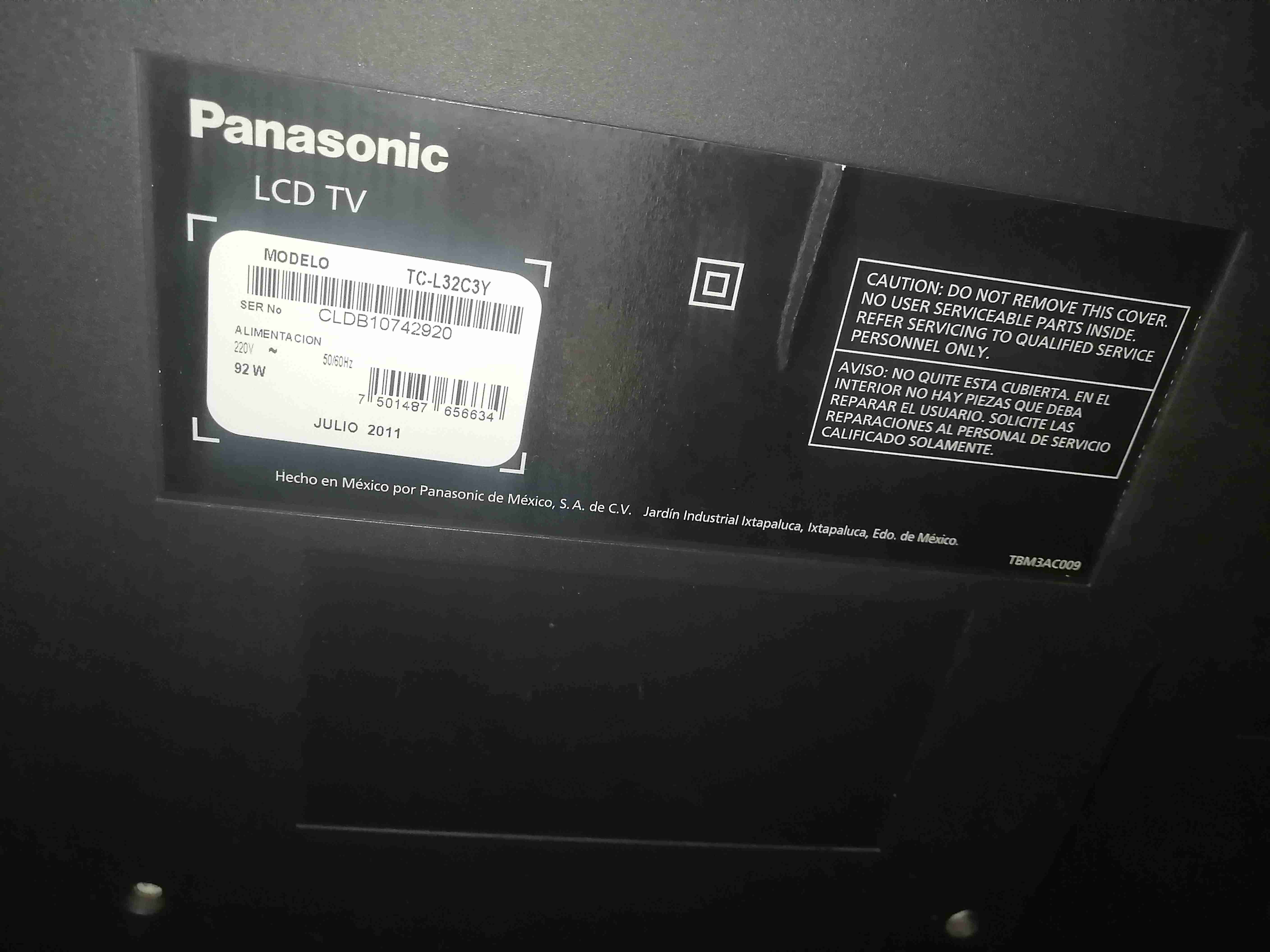 Televisor Panasonic de 42 pulgadas - miniatura 2