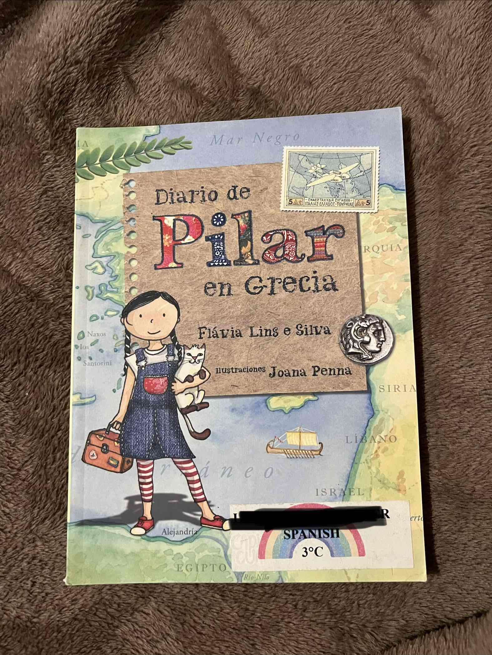 Libro Diario de Pilar en Grecia