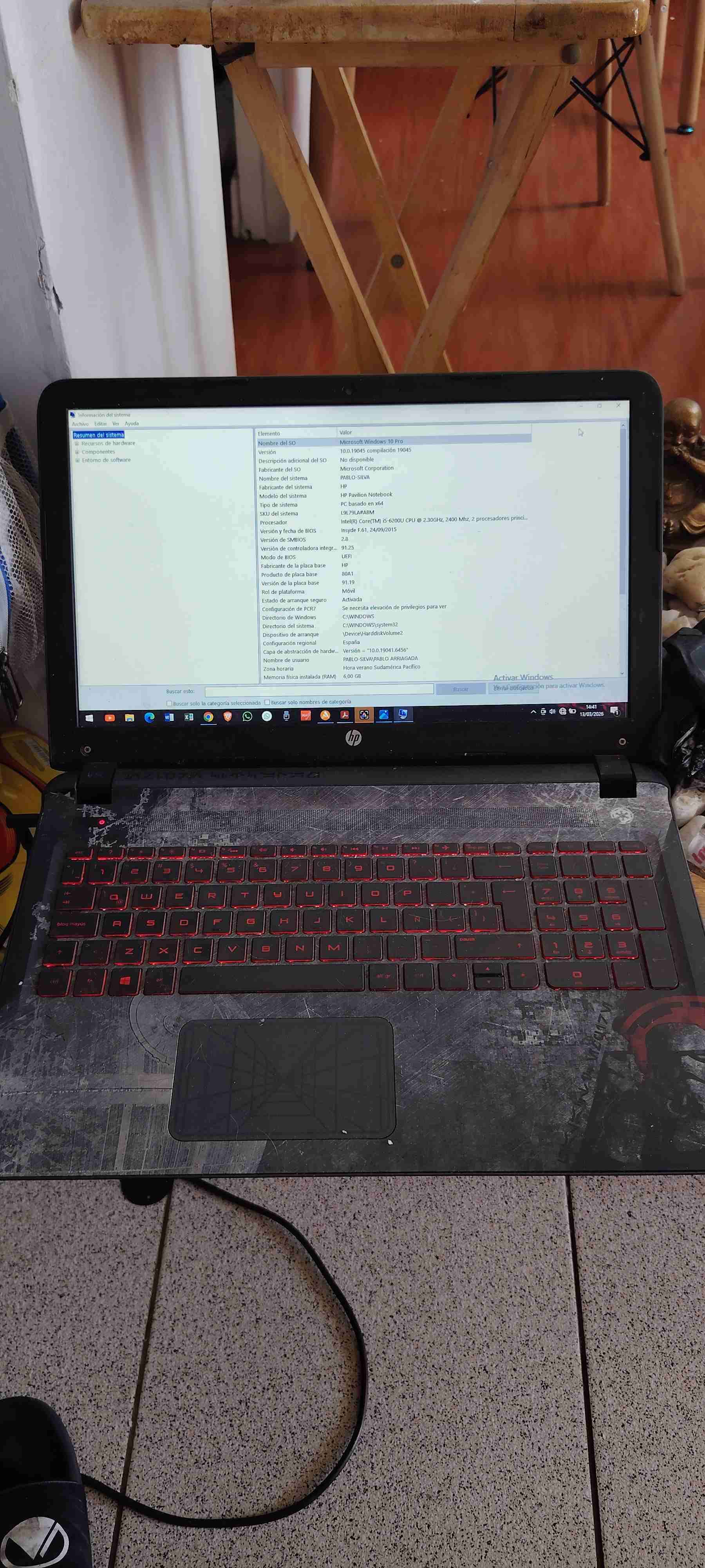 Laptop HP Pavilion usada - 4