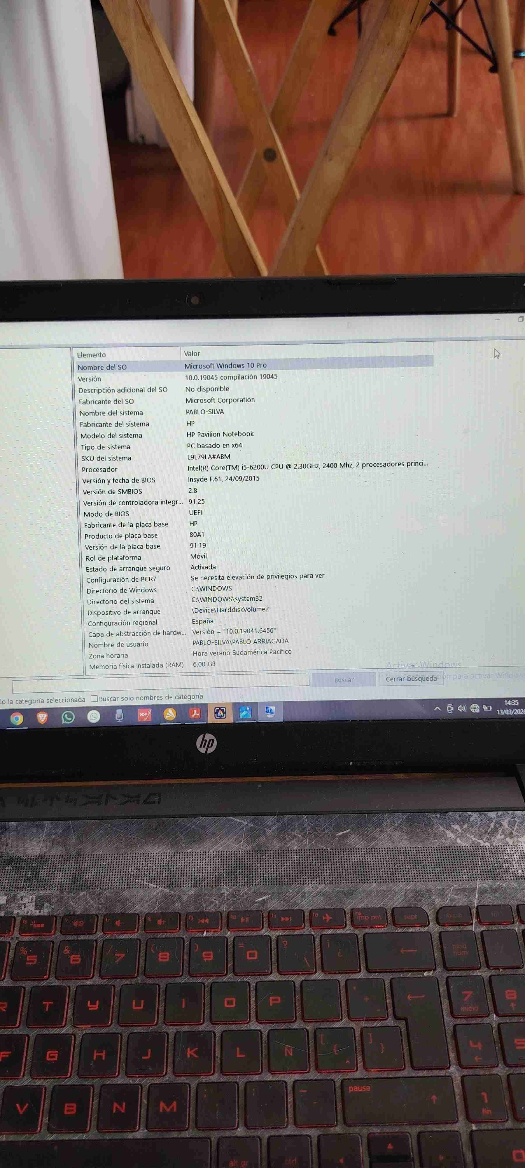 Laptop HP Pavilion usada - 5