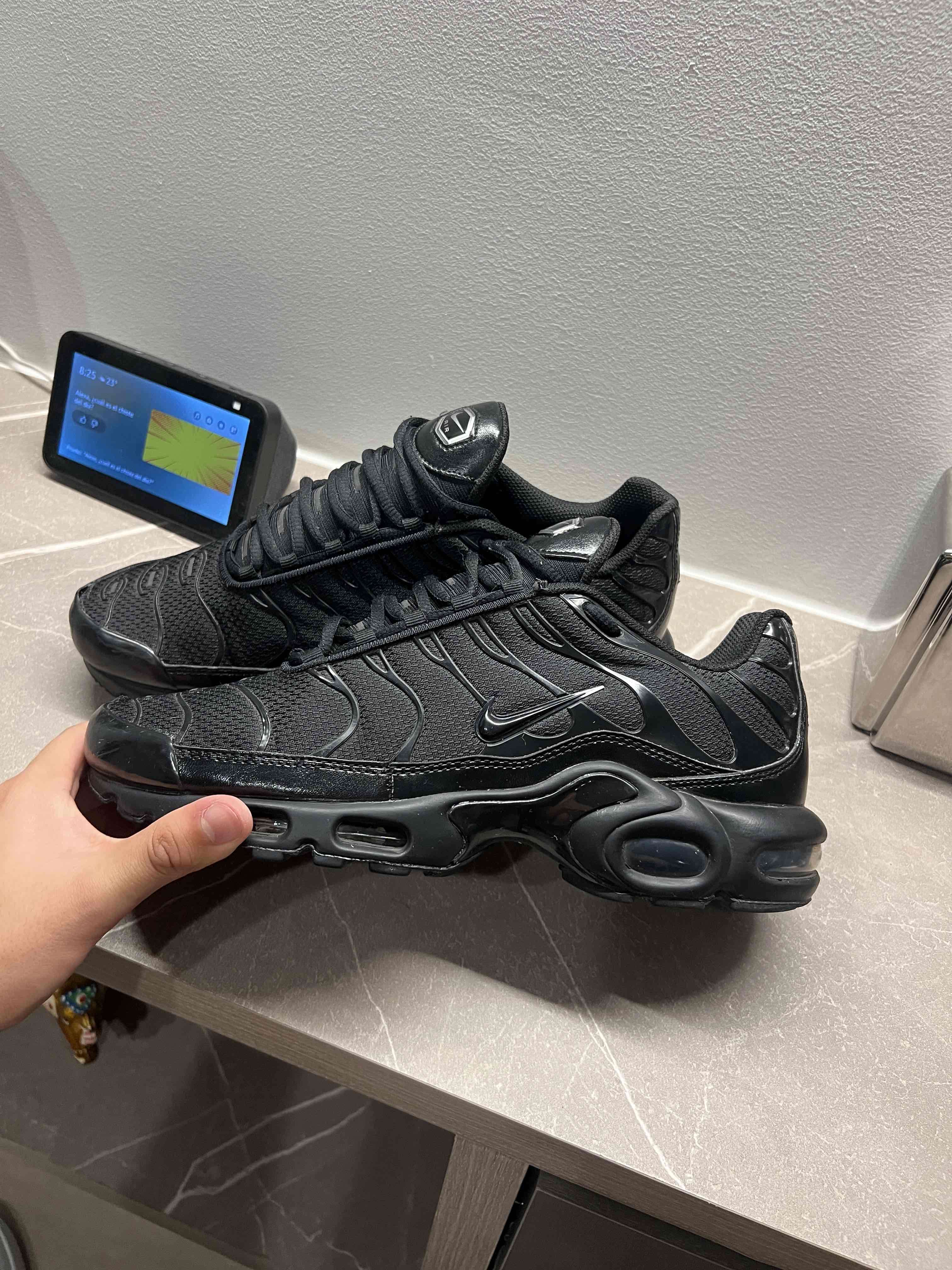 nike tn negras 9.5us