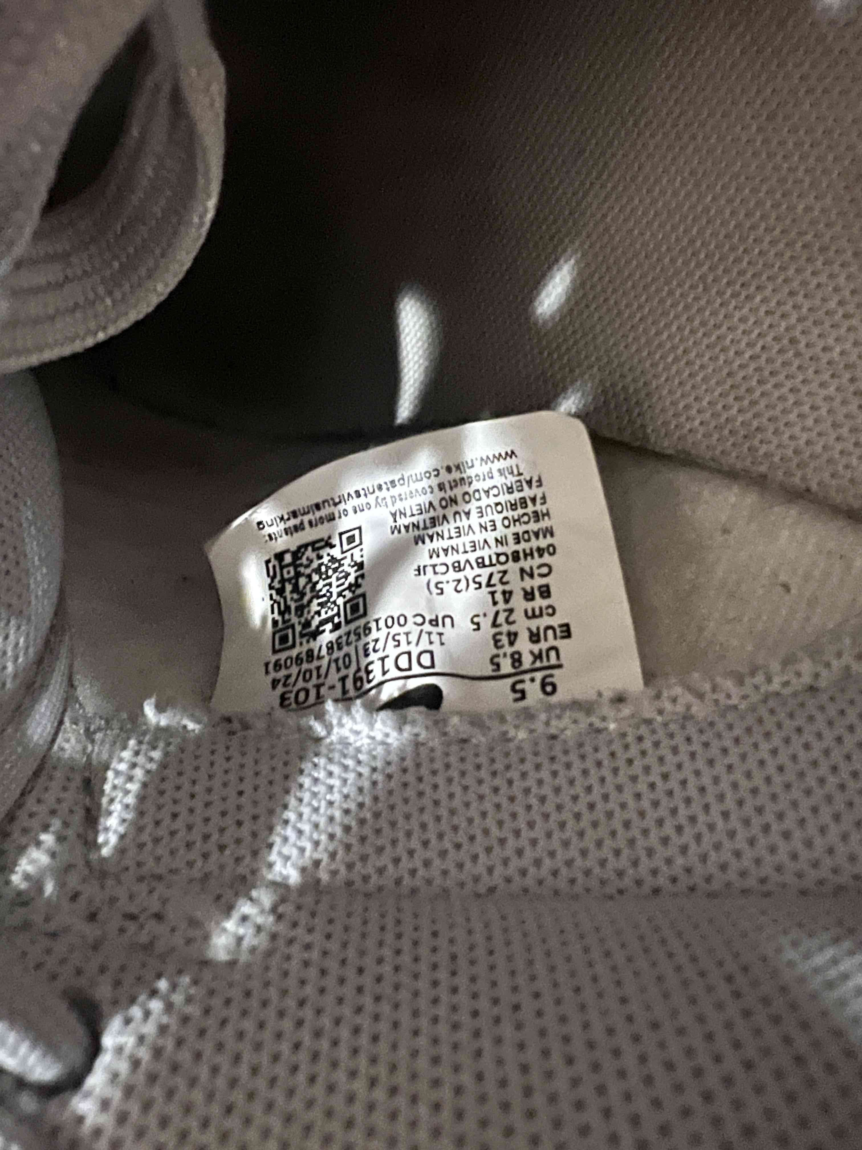 nike dunk low grey frog 9.5us - miniatura 3