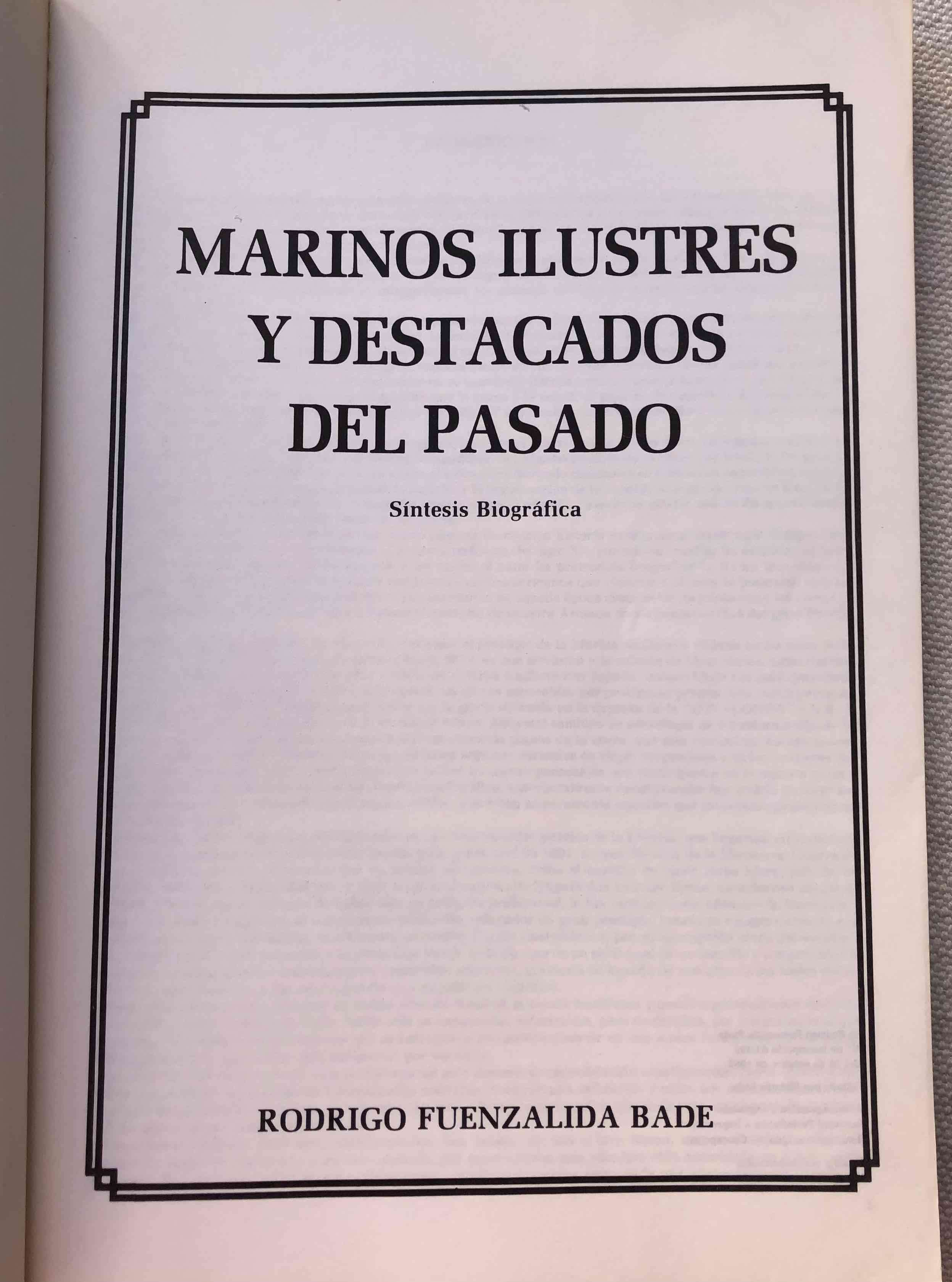 Libro Marinos Ilustres y Destacados del Pasado - miniatura 3