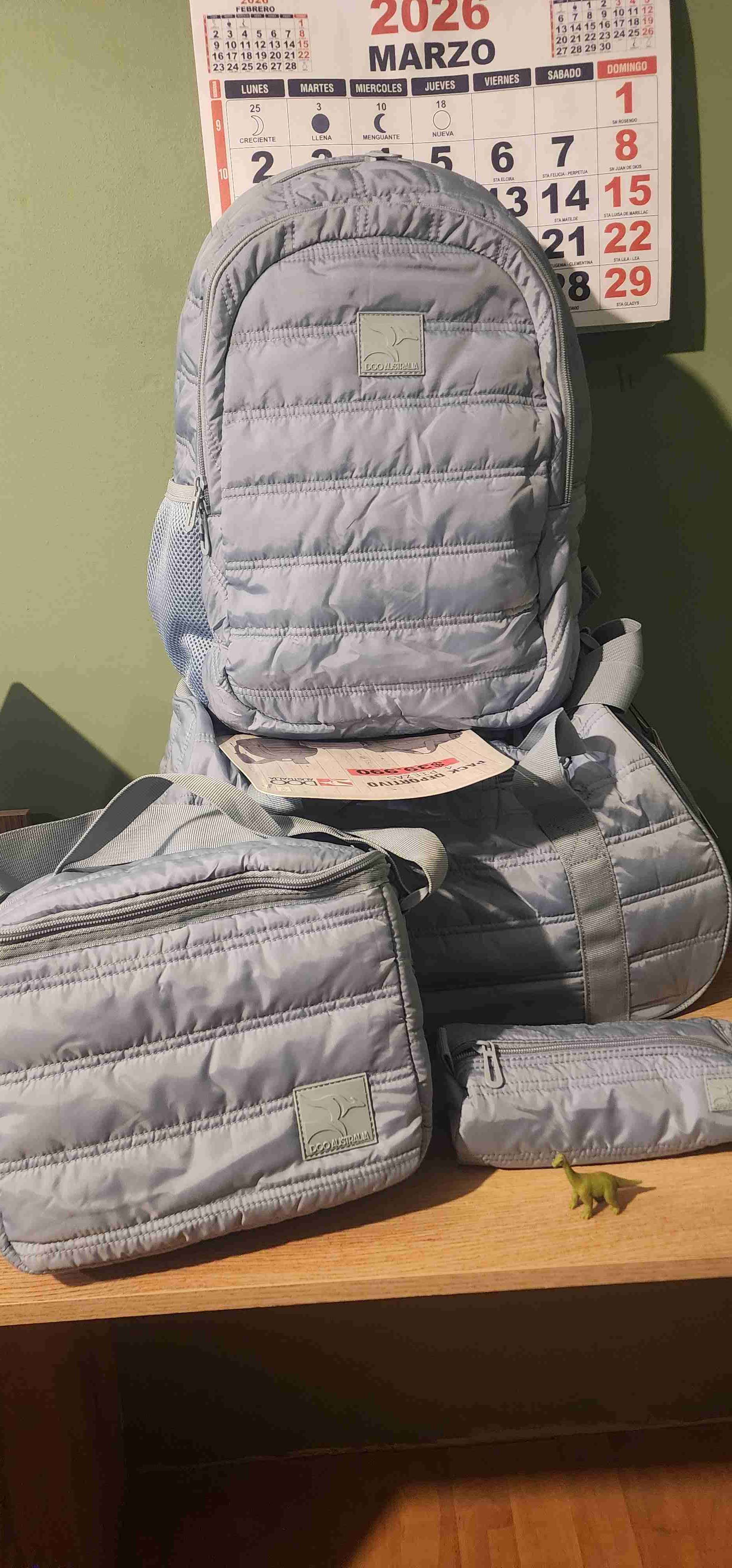 Set de mochilas marino claro - miniatura 2