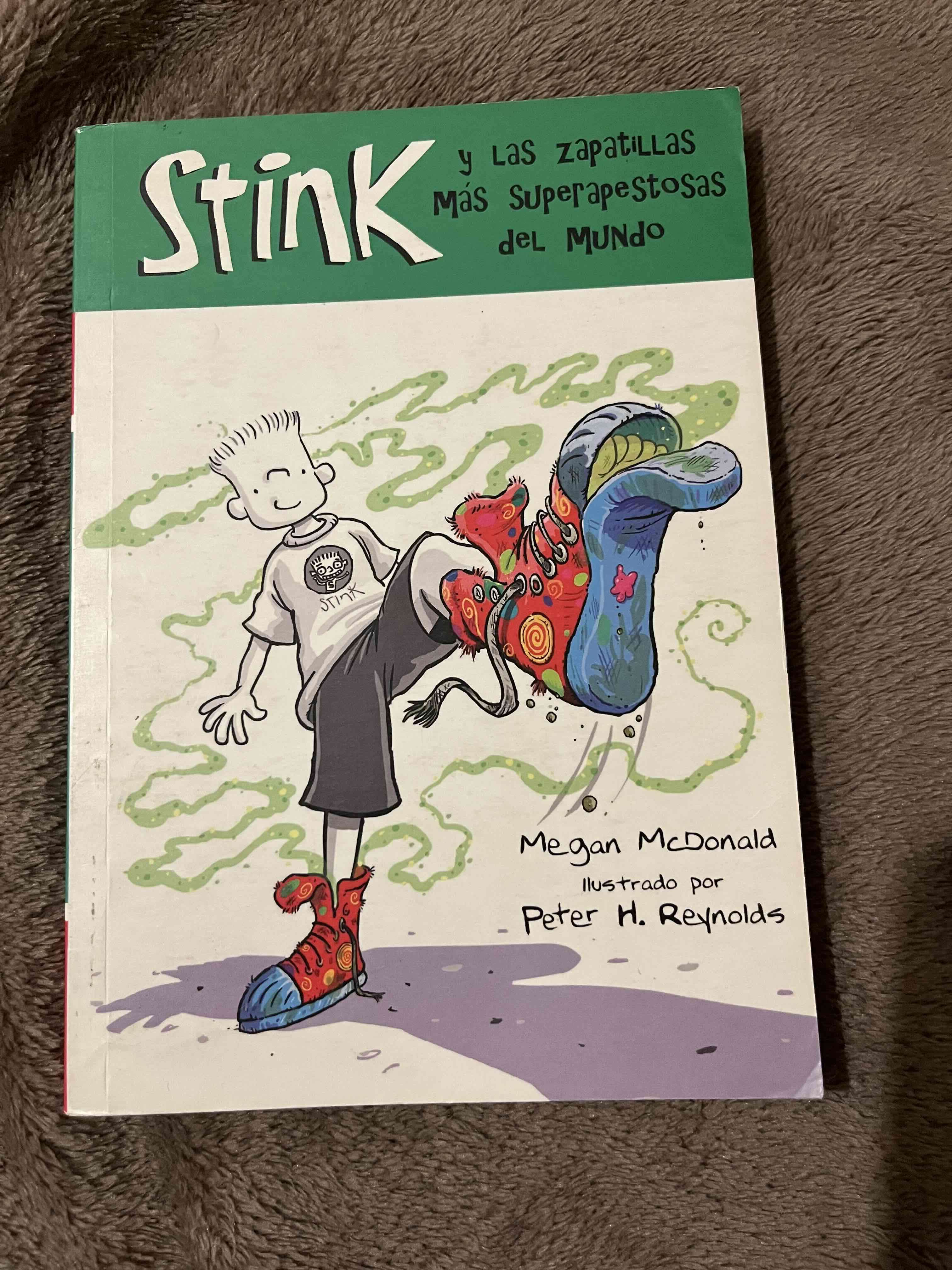 Libro infantil Stink ilustrado
