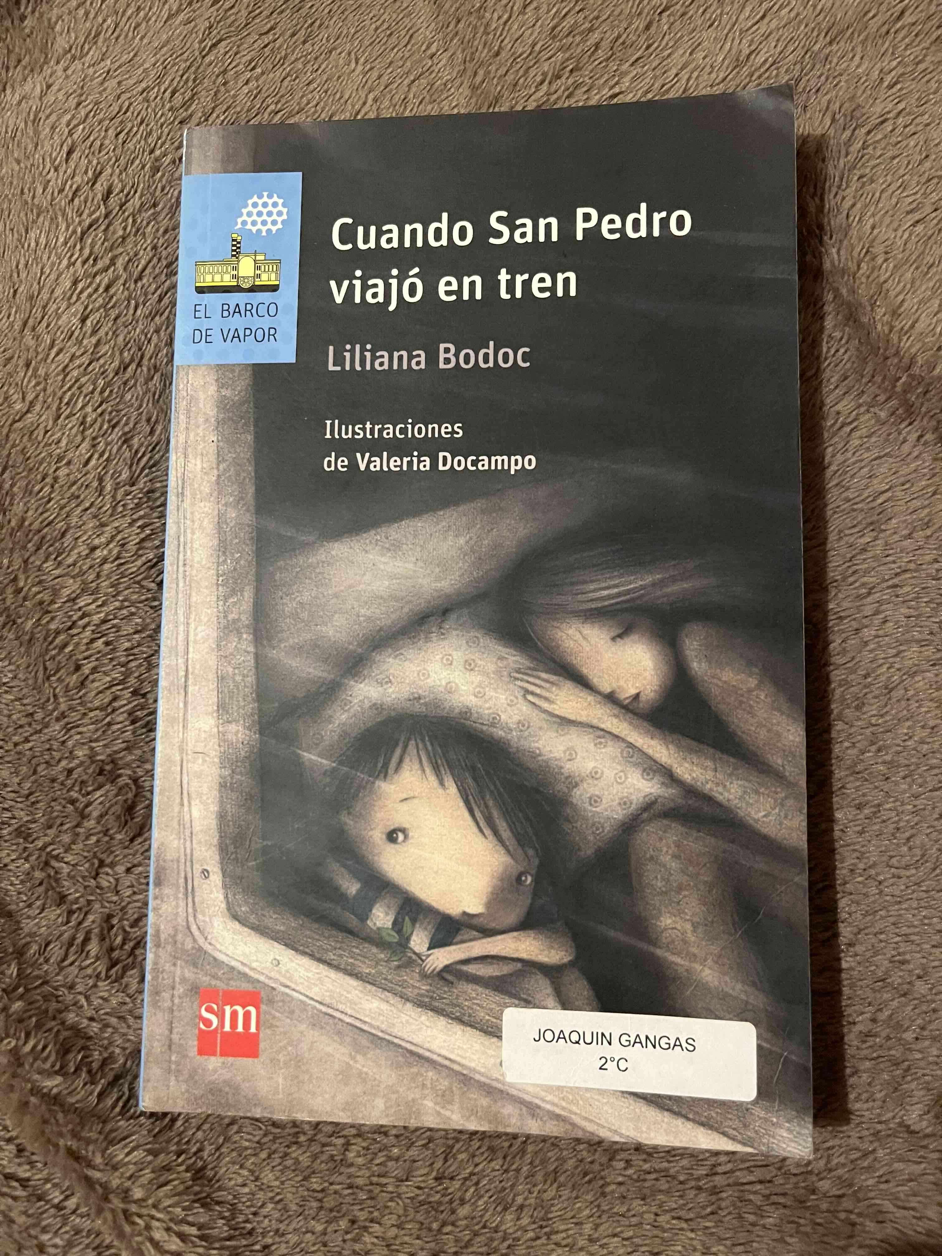 Libro 'Cuando San Pedro viajó en tren'