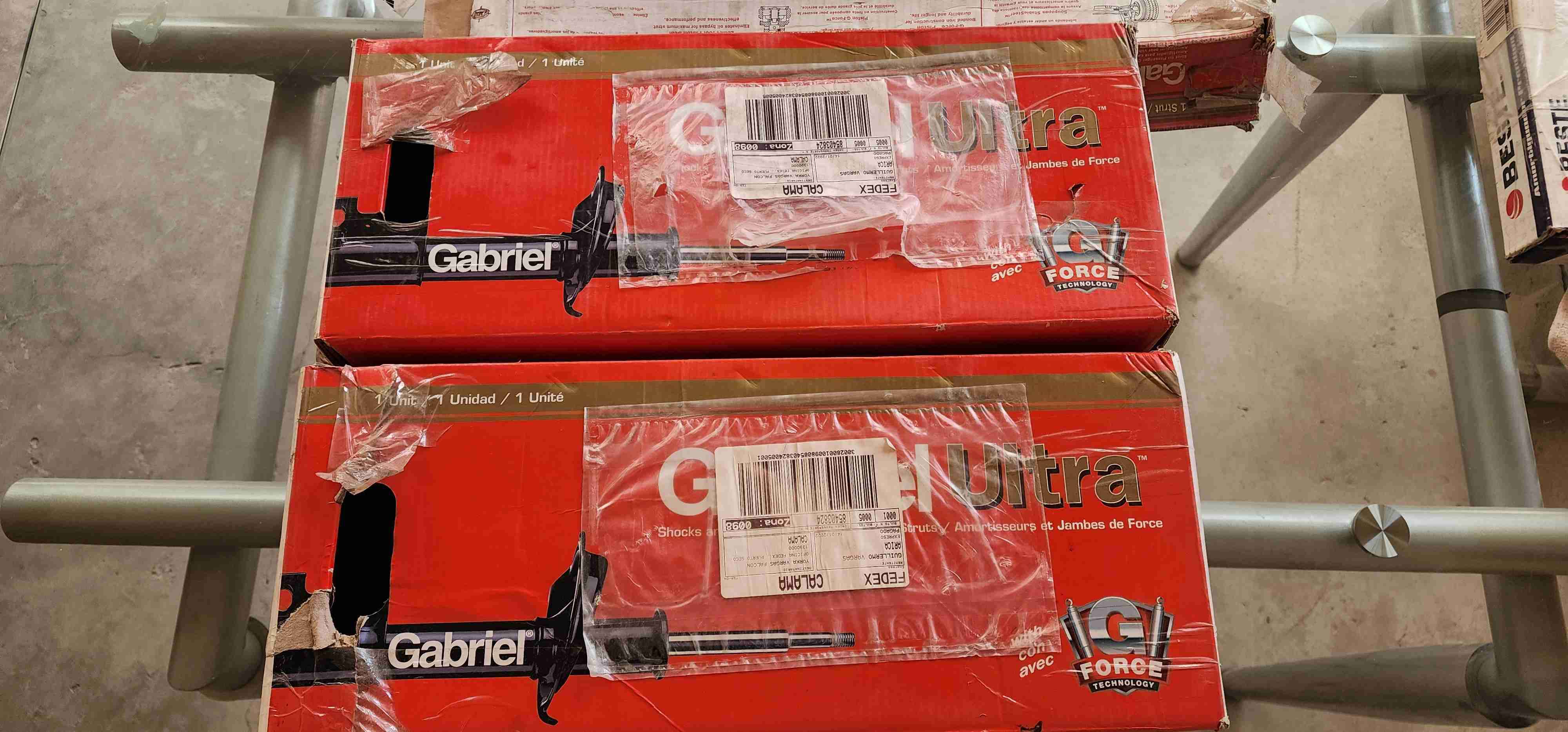 Amortiguadores Gabriel Ultra nuevos