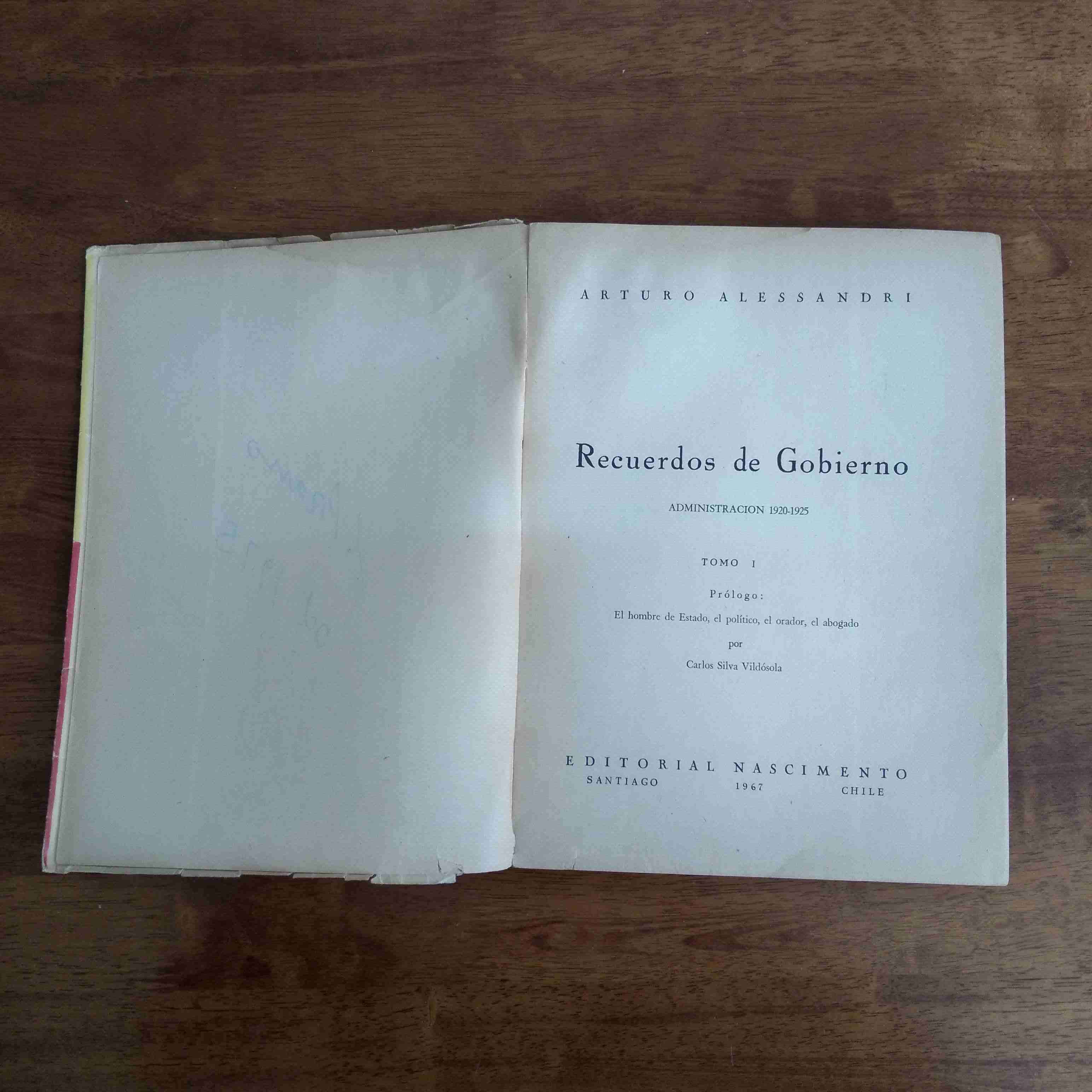Librrecuerdos de gobierno arturo alessandri pal - miniatura 6