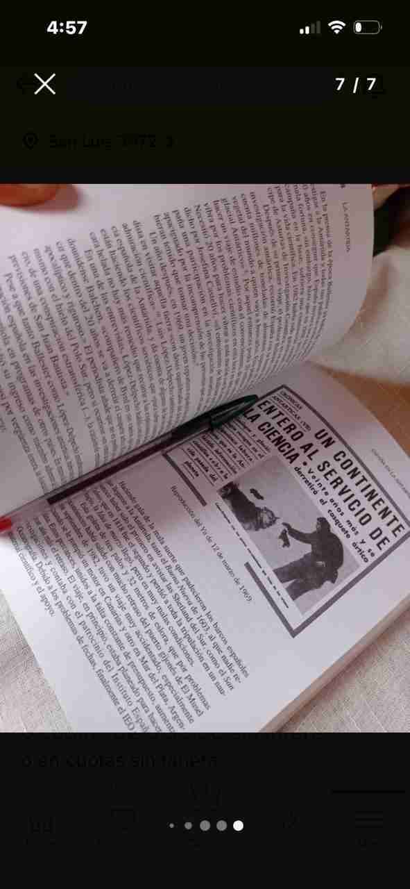 Libro La Antártida Catedral del Hielo - miniatura 4