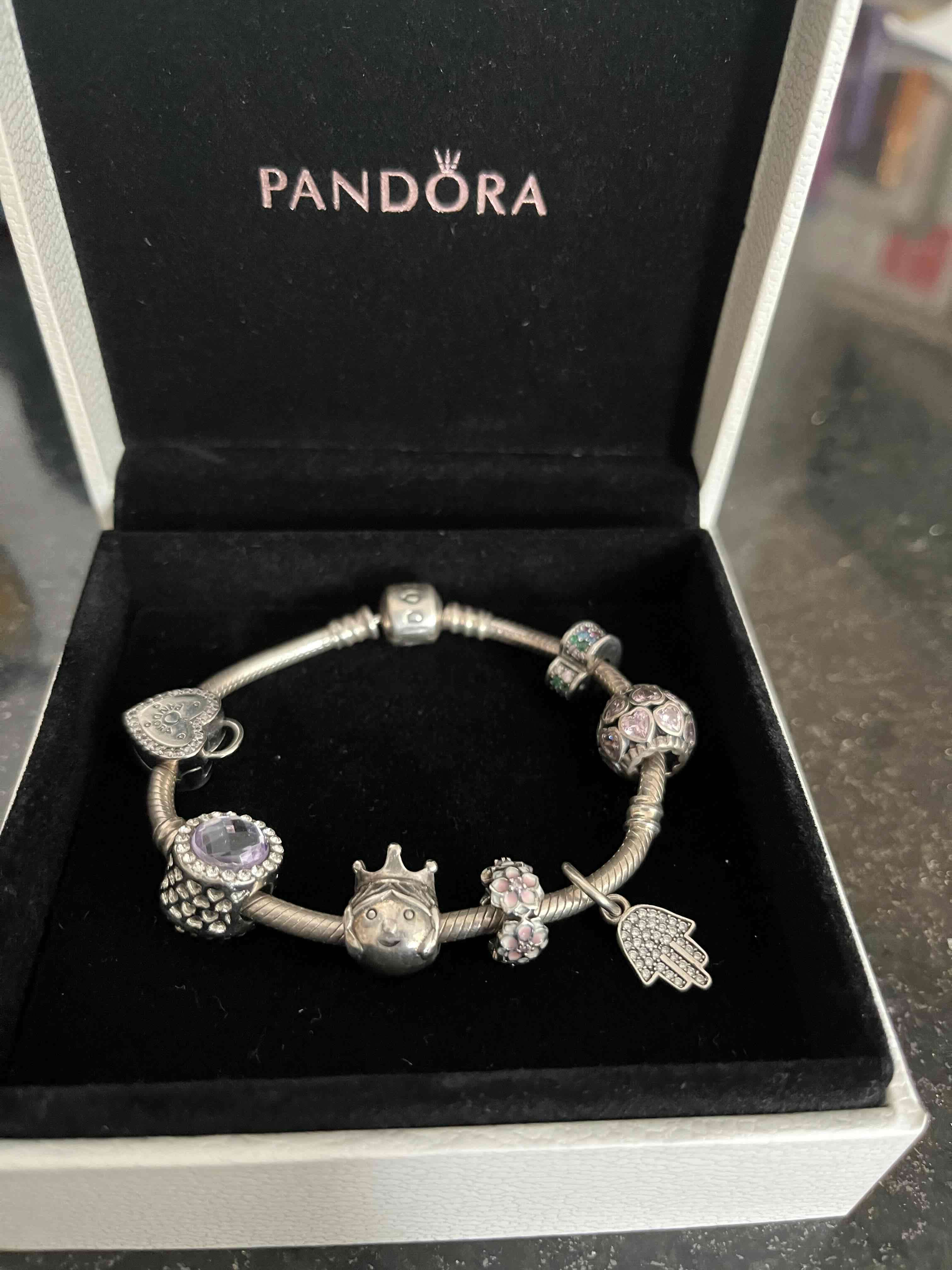 Pulsera Pandora Original + Charms - miniatura 2