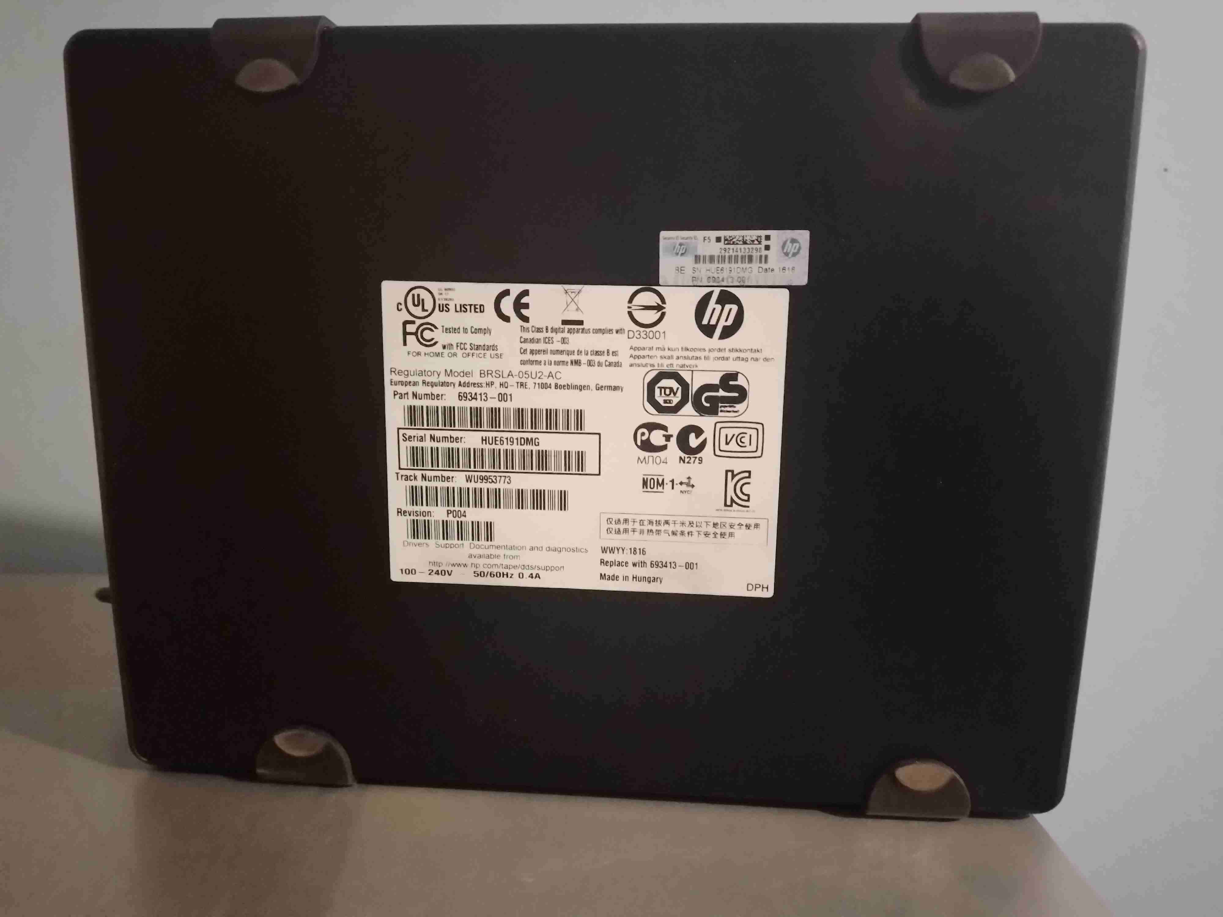 Unidad de cinta HP DAT 160 - miniatura 3