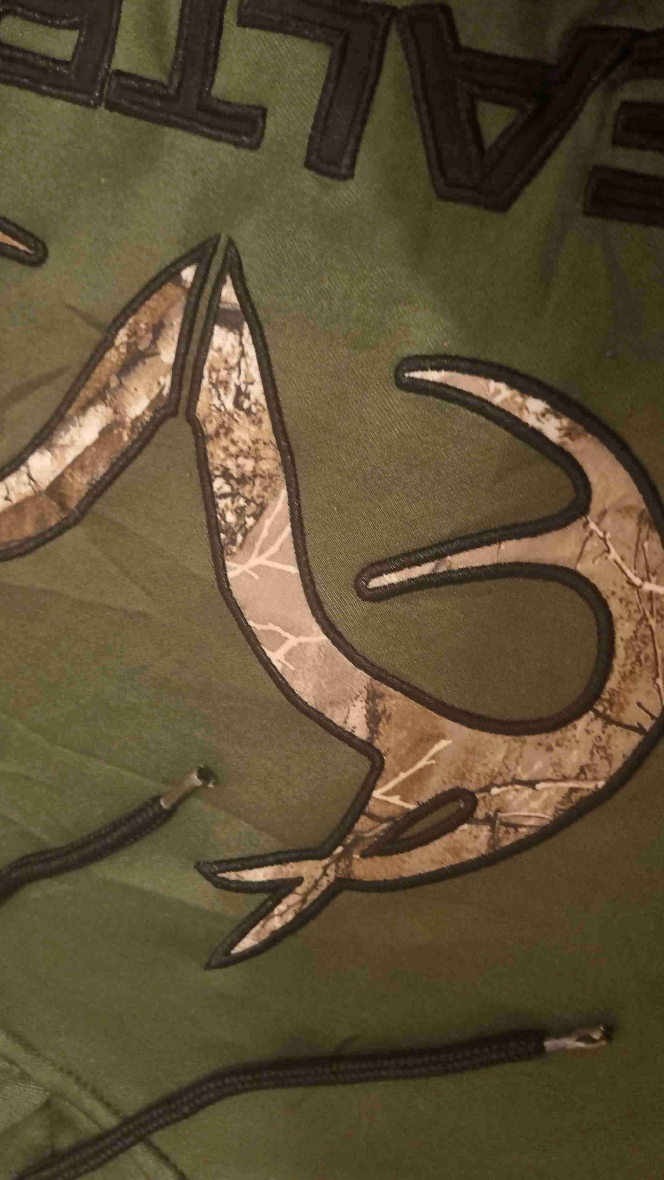 Polerón capucha Realtree verde - miniatura 2