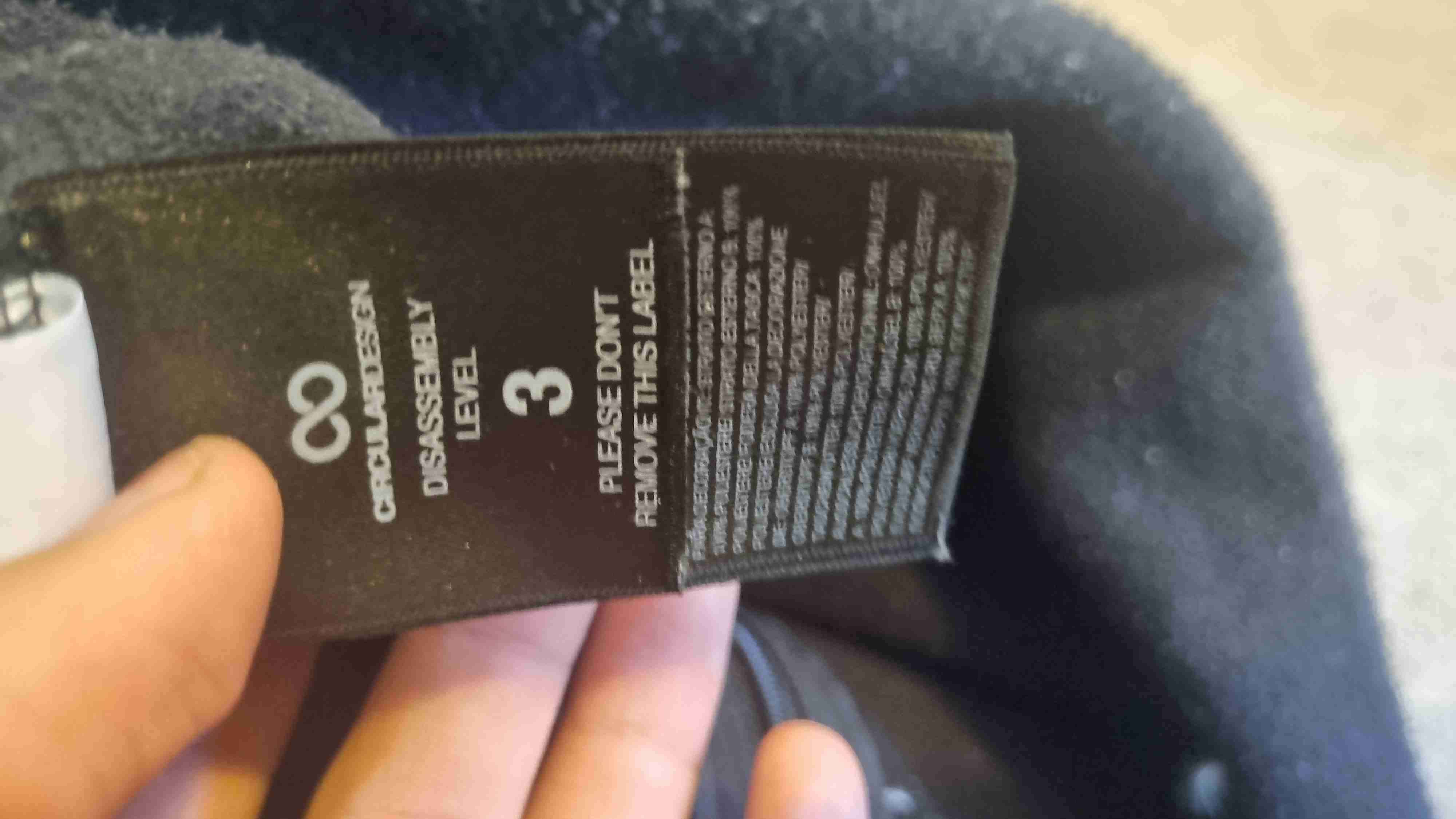 Polerón negro con cierre TNF - miniatura 5