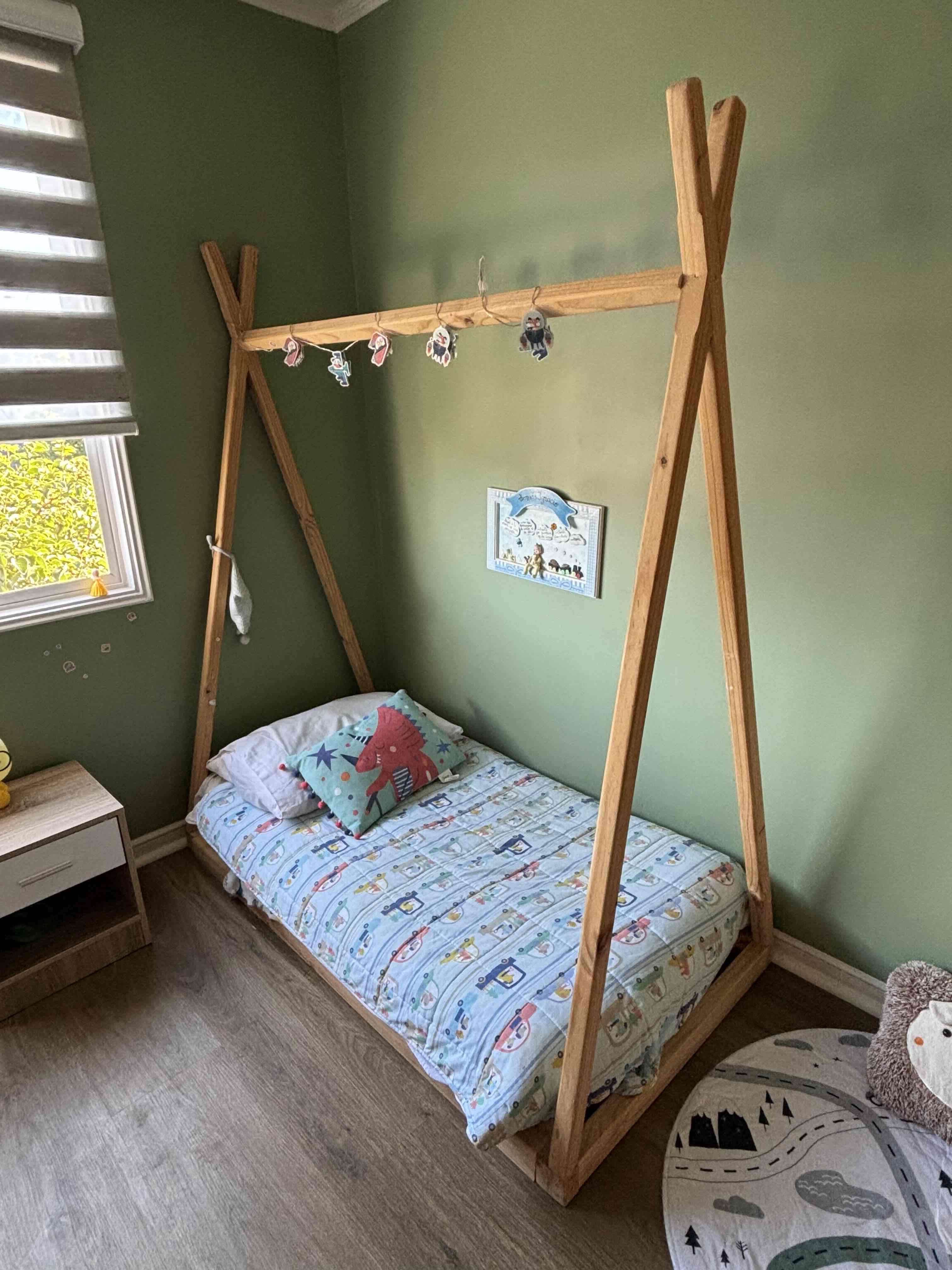 Cama infantil estilo tipi - miniatura 2