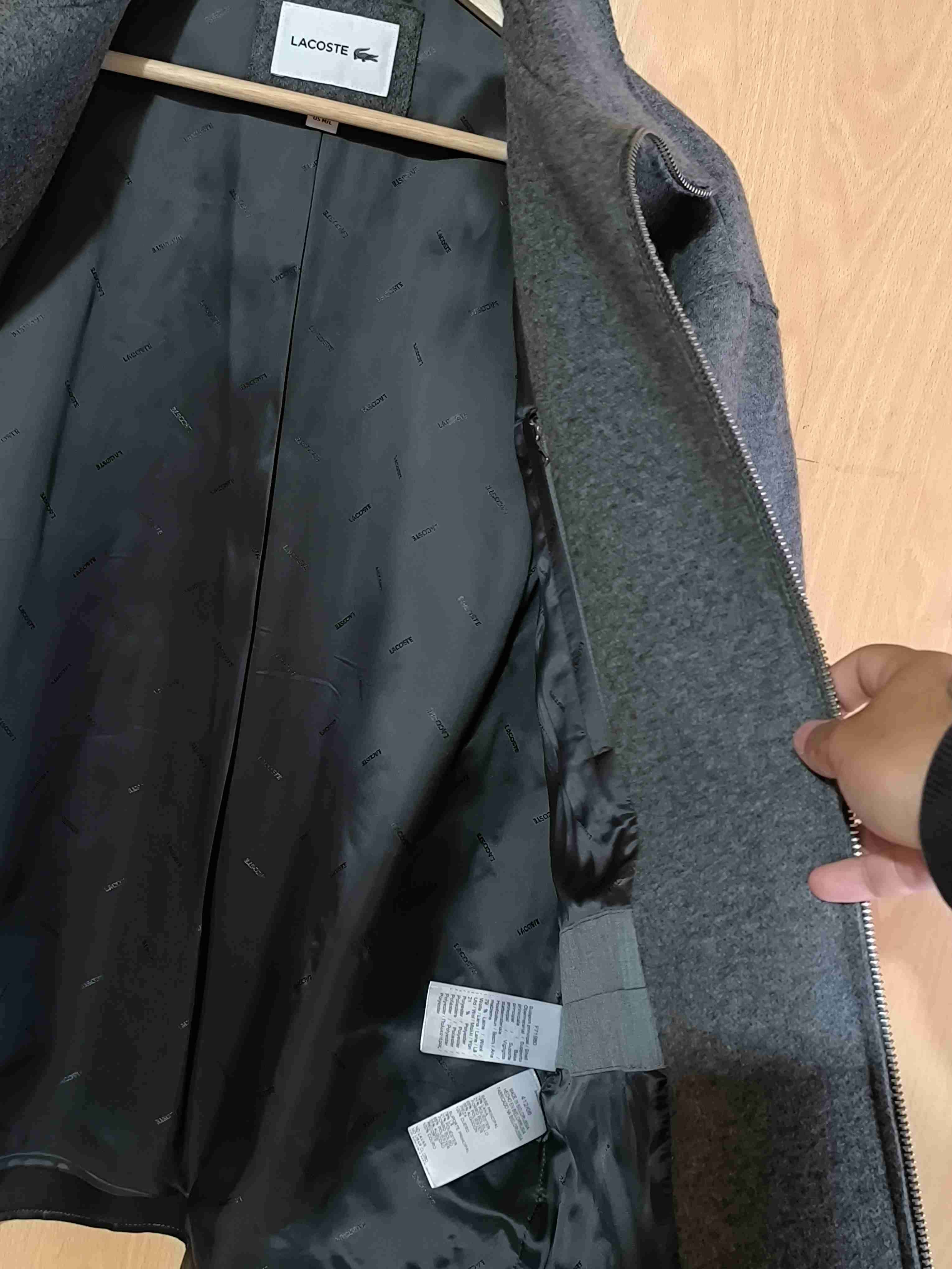 Chaqueta gris Lacoste - miniatura 3