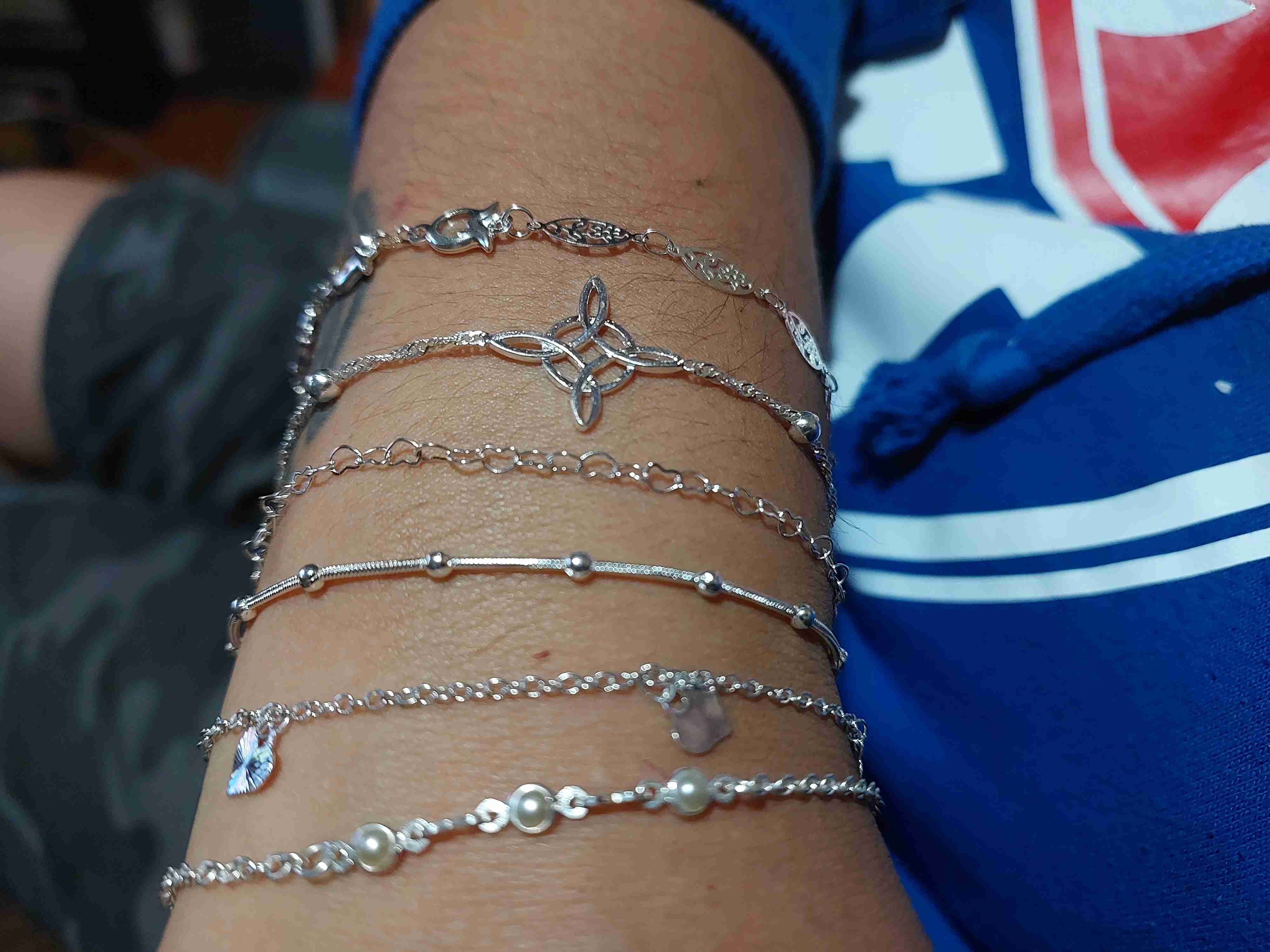 Conjunto de pulseras Plata 925