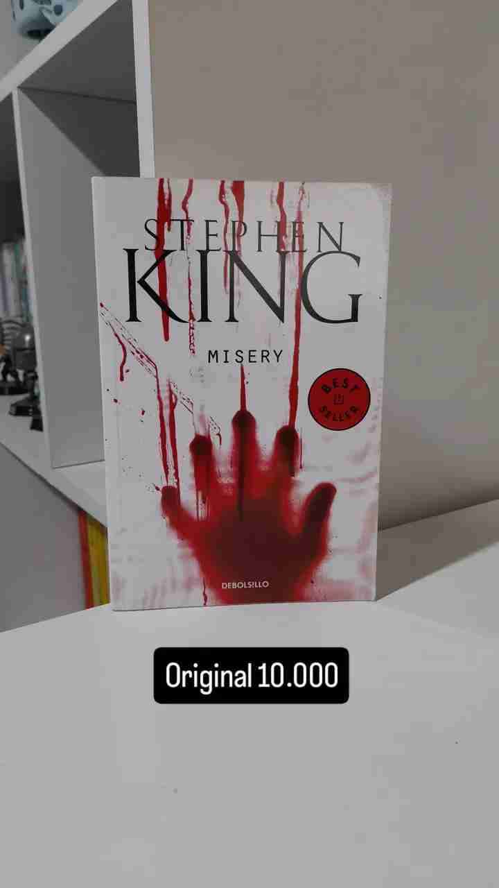 Libro 'Misery' de Stephen King