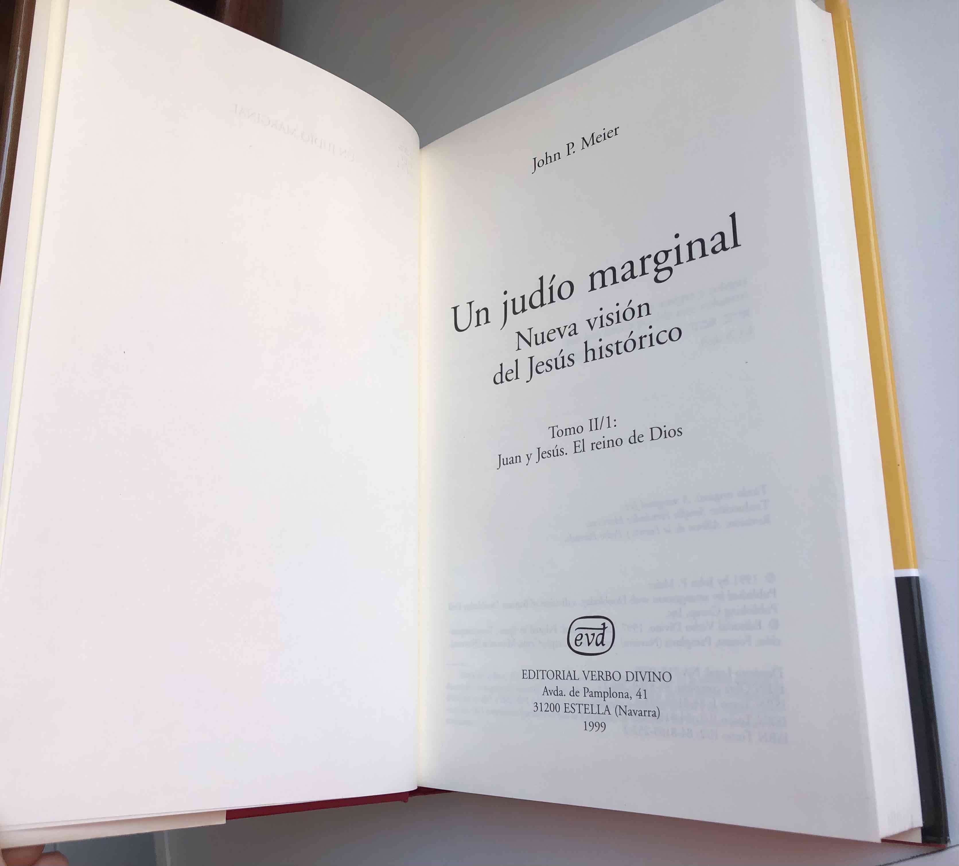 Libro Un Judío Marginal, Tomo II/1: Juan y Jesús - miniatura 3