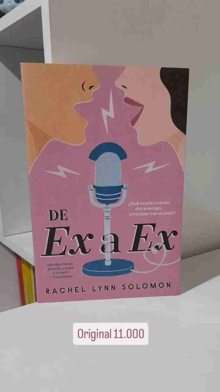 Libro 'De Ex a Ex' Rachel Lynn Solomon