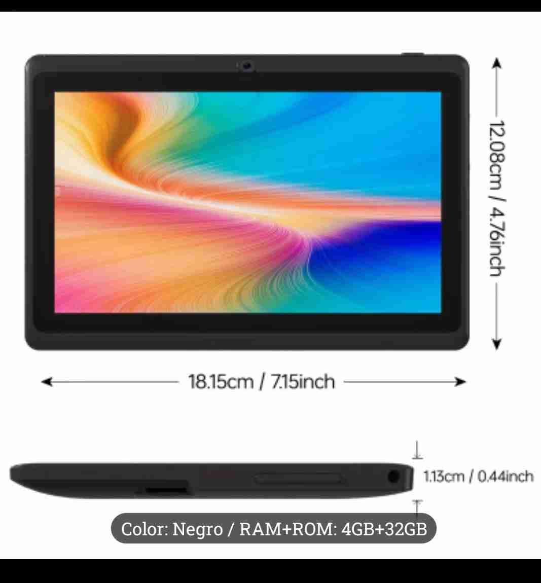 Tablet 7 pulgadas HD - miniatura 4