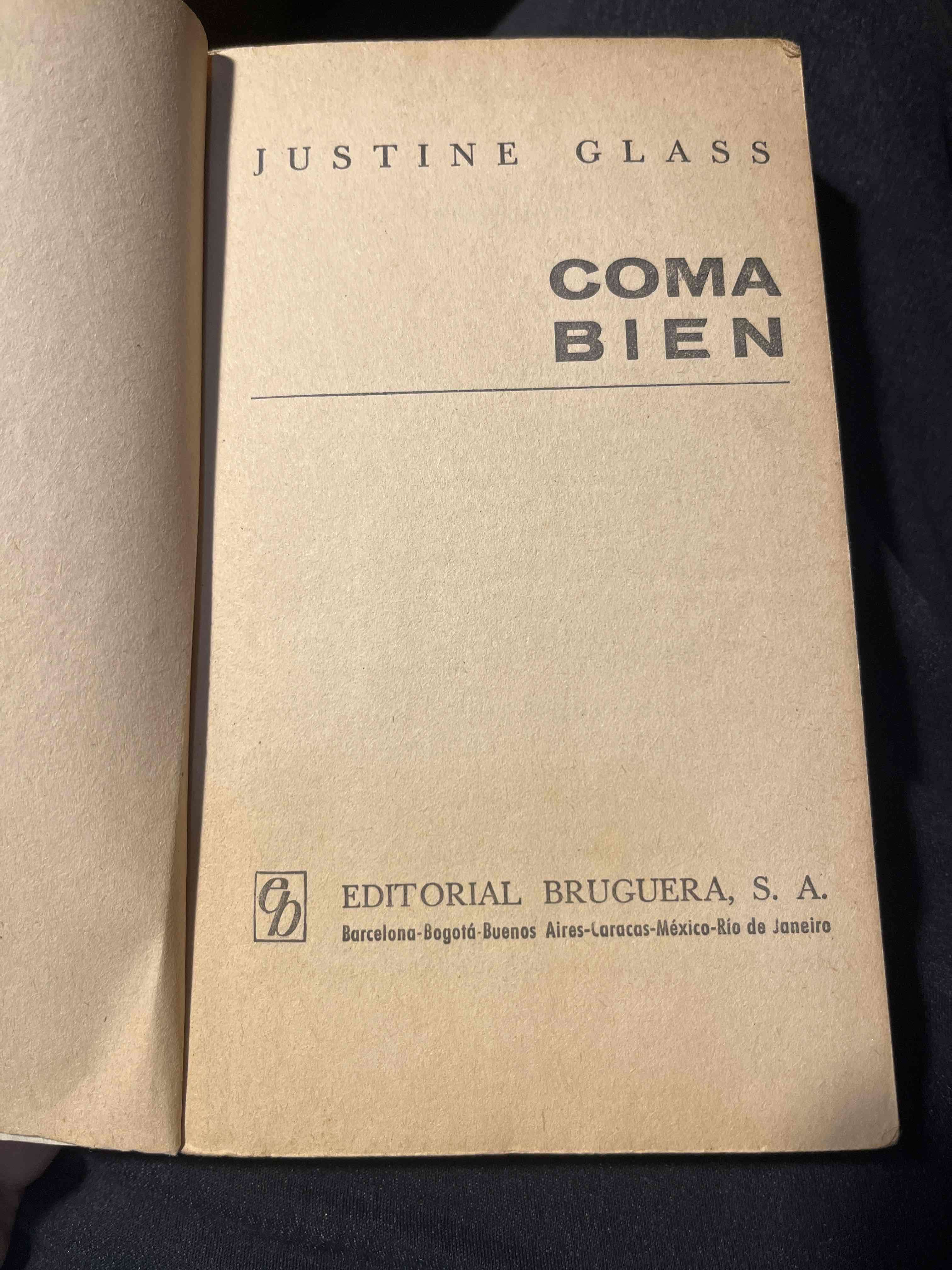 Libro Justine Glass Bruguera - miniatura 2