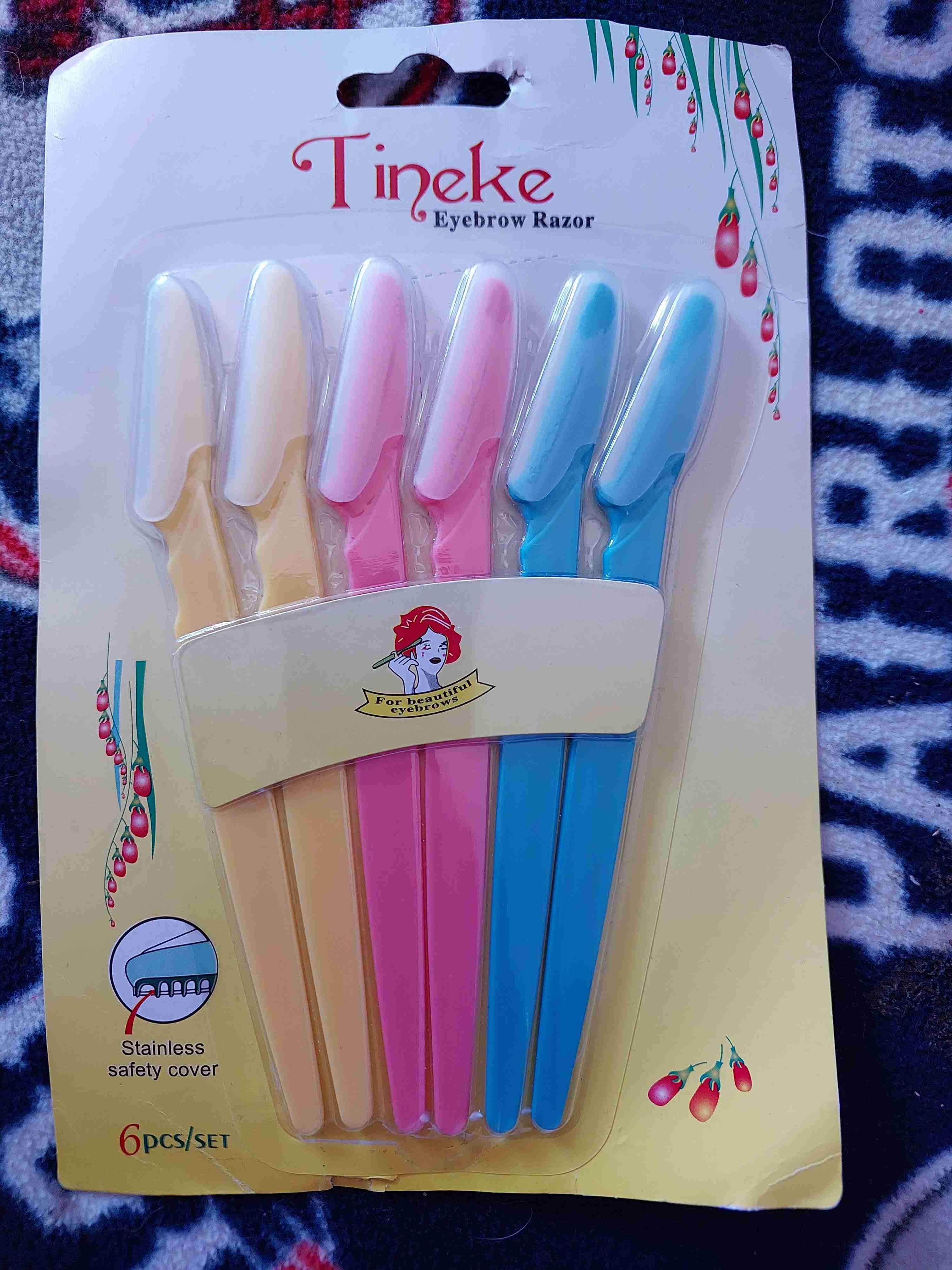 Cuchillas de cejas Tineke 6 piezas