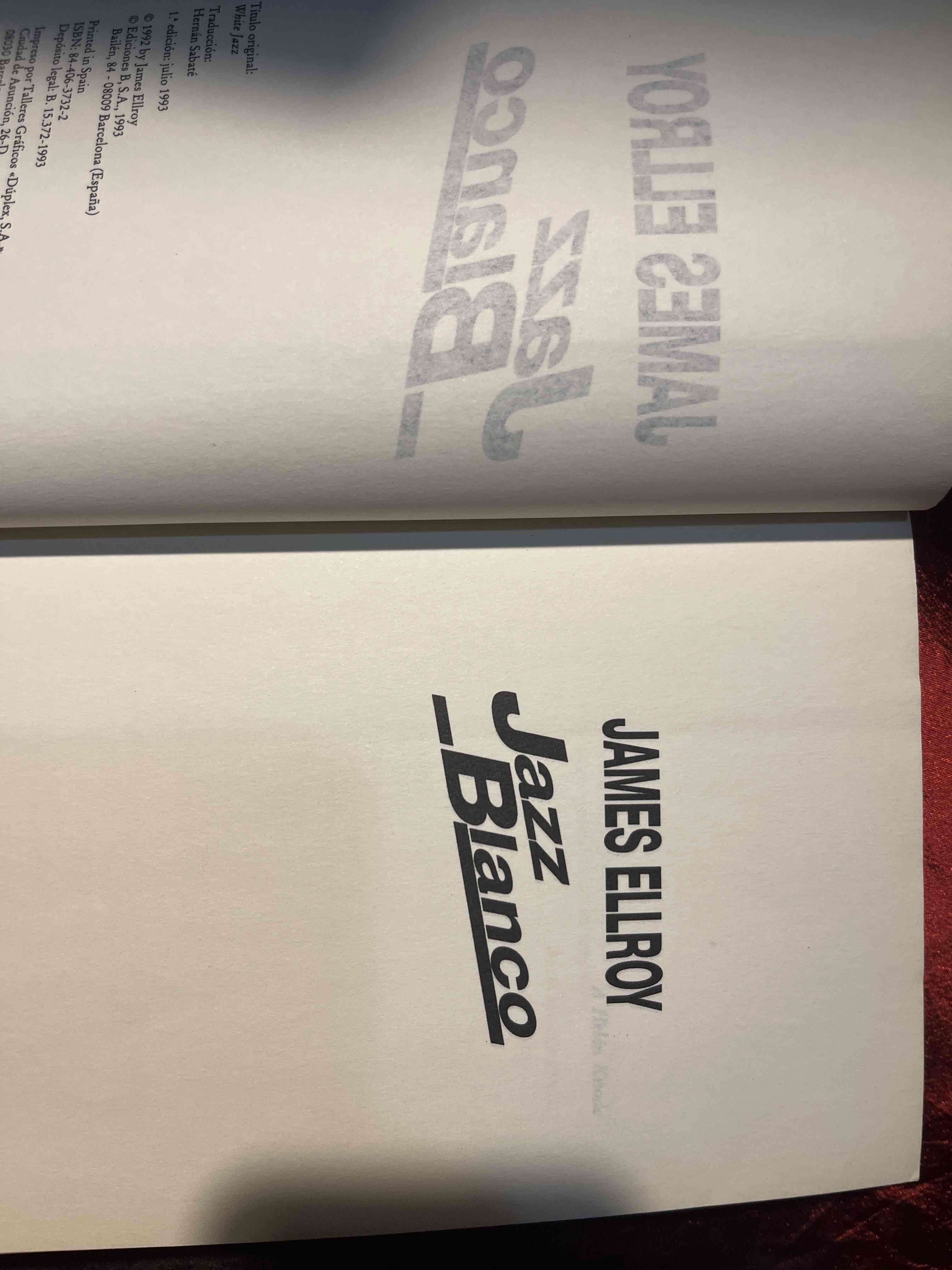 Libro 'Jazz Blanco' de James Ellroy - miniatura 2