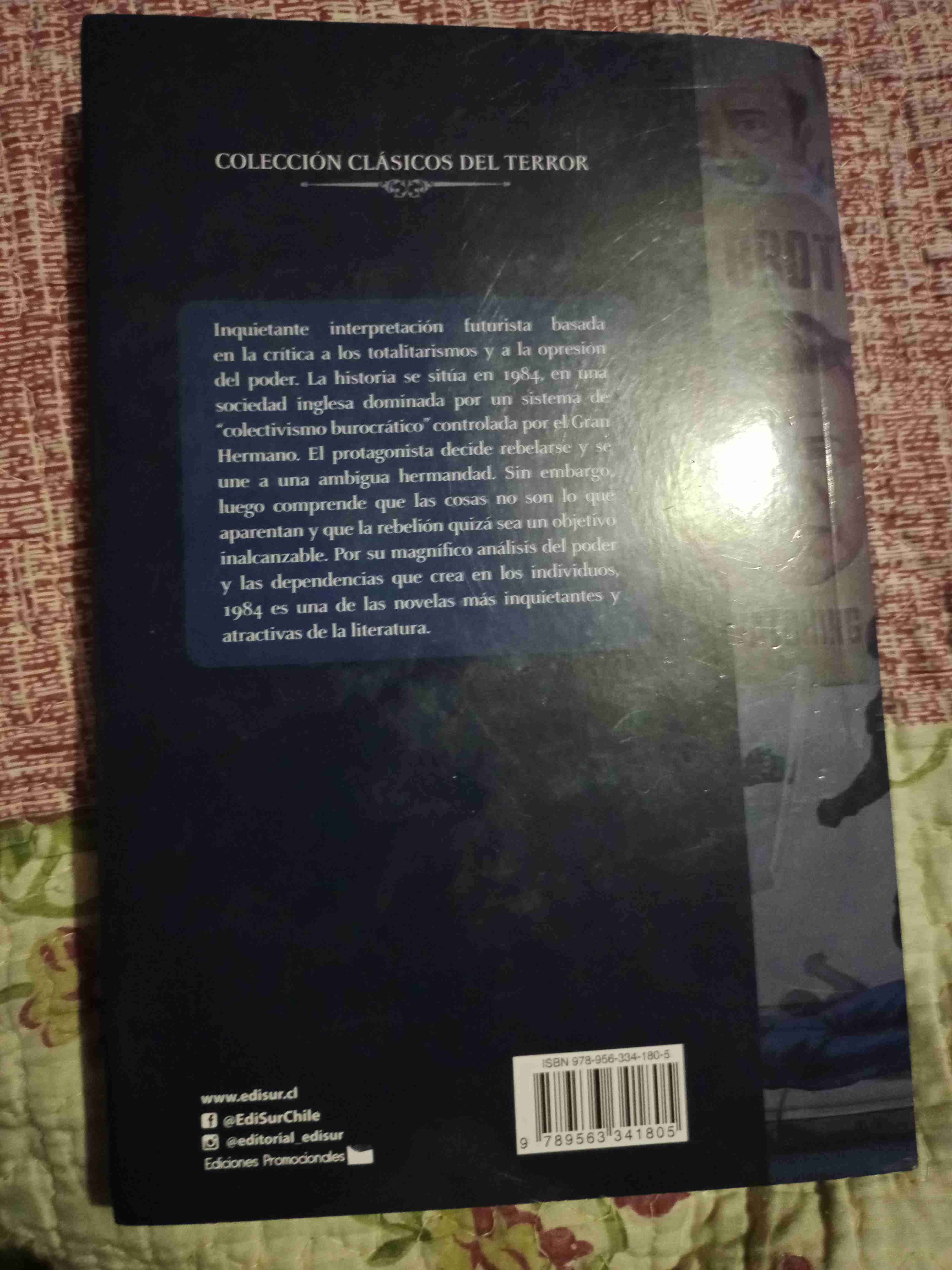 Libro 1984 Colección clásicos del terror. - miniatura 2