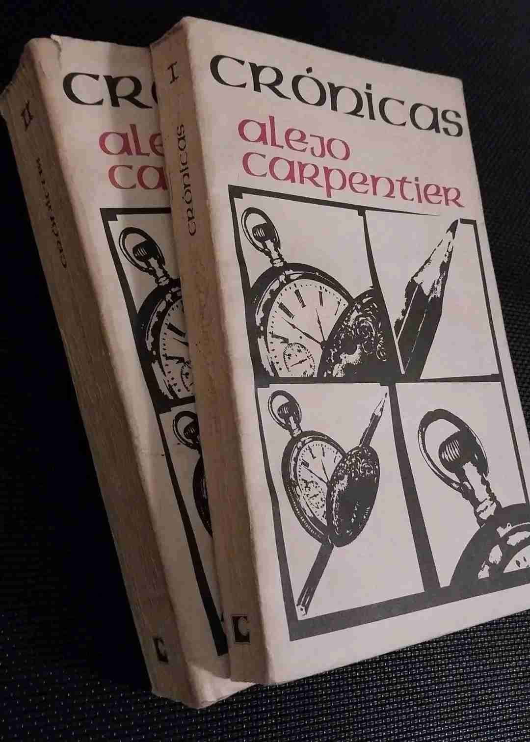 Libros Crónicas Alejo Carpentier