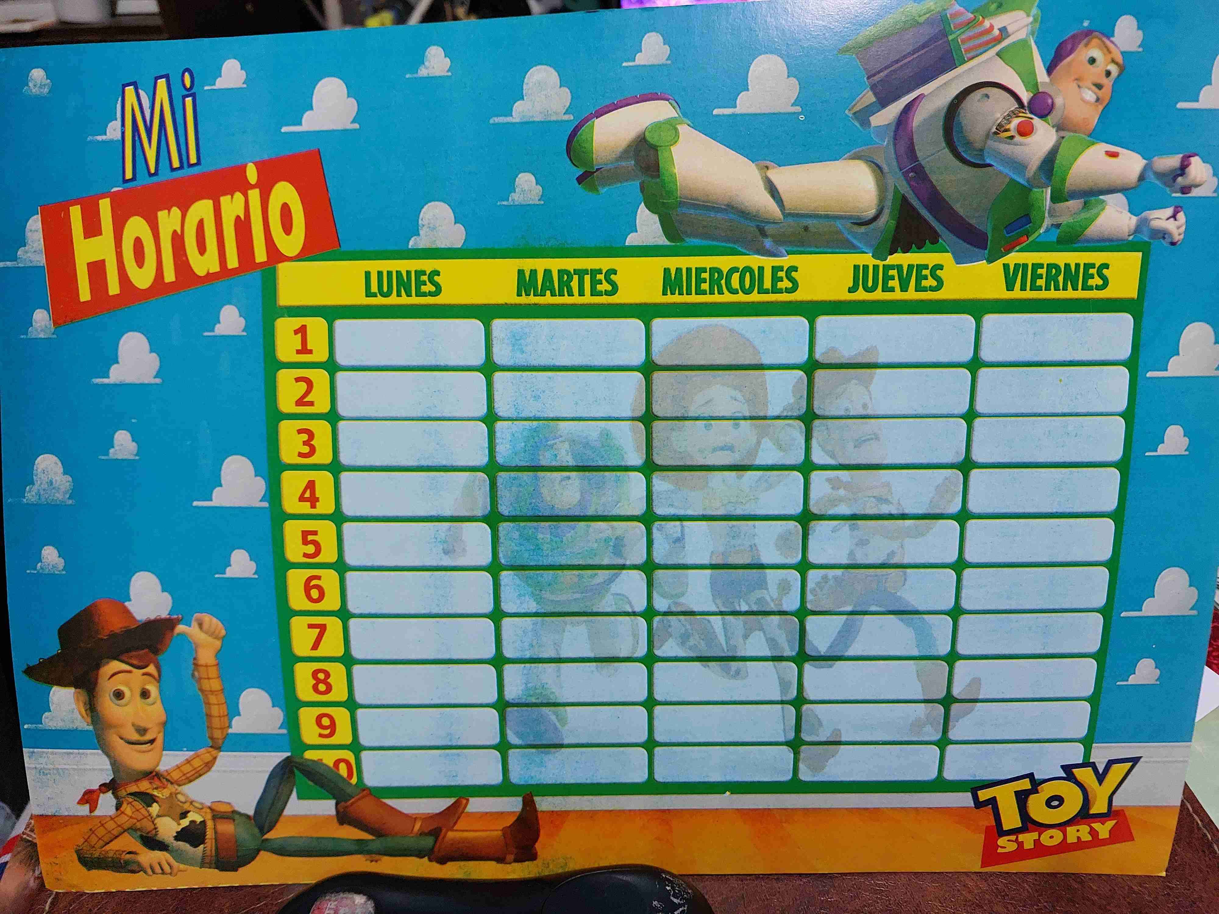 Planificador para niños