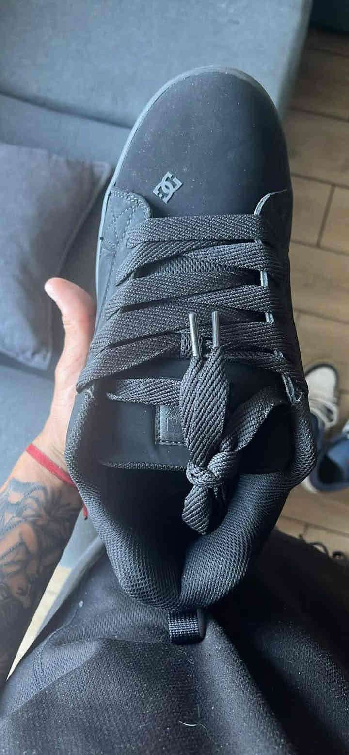 Zapatillas negras deportivas DC - miniatura 4