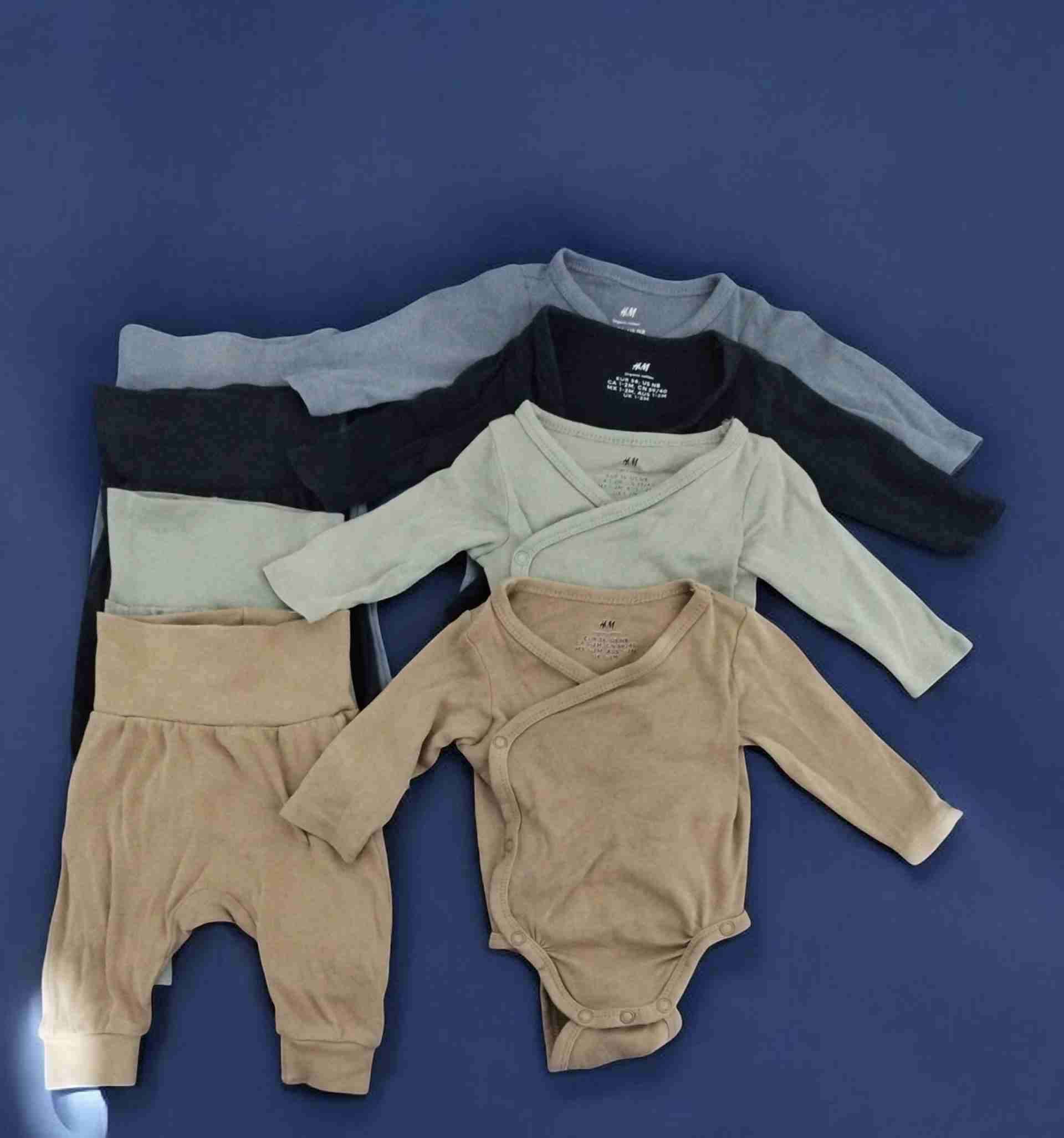 Conjunto ropa para bebé H&M 1/2 meses