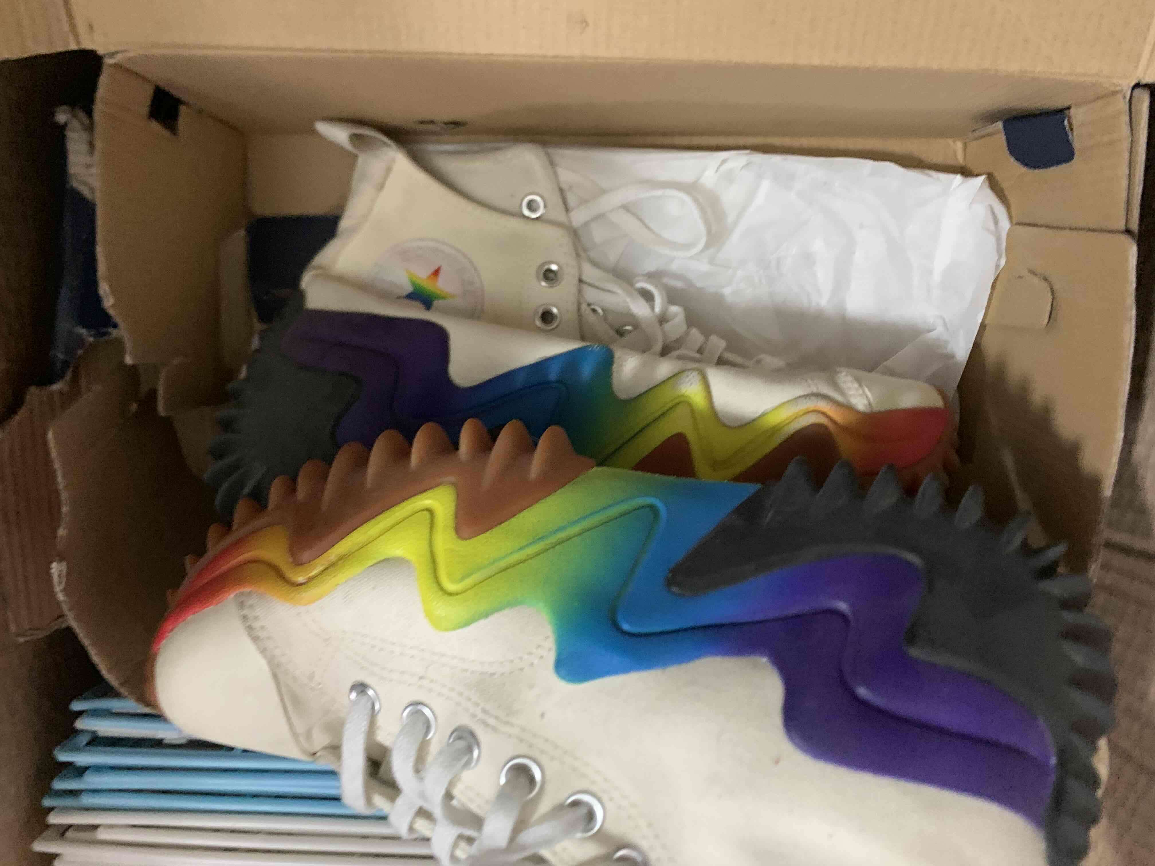 Zapatillas altas converse arcoíris - miniatura 3