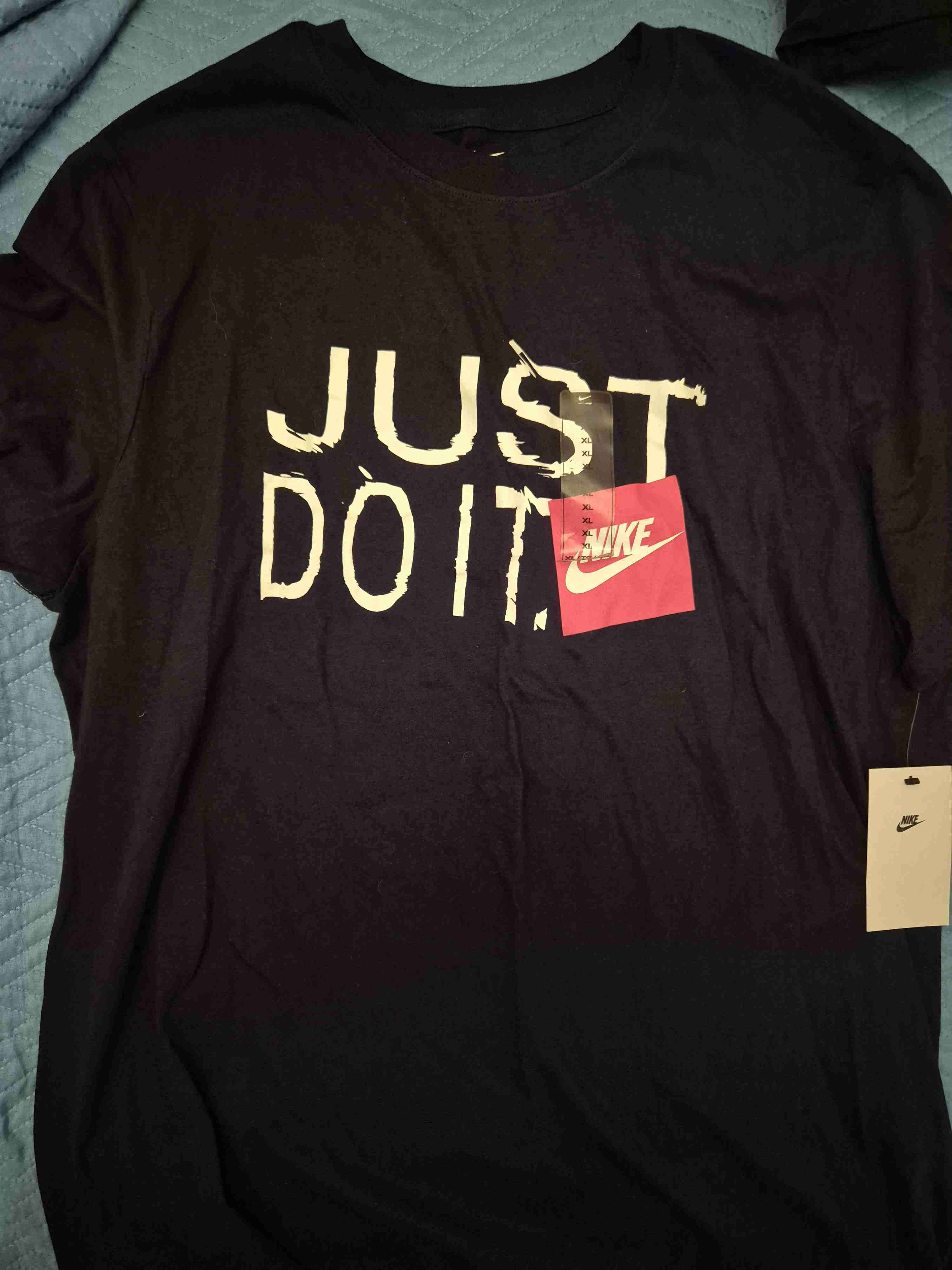 Polera Nike 'Just Do It' negra