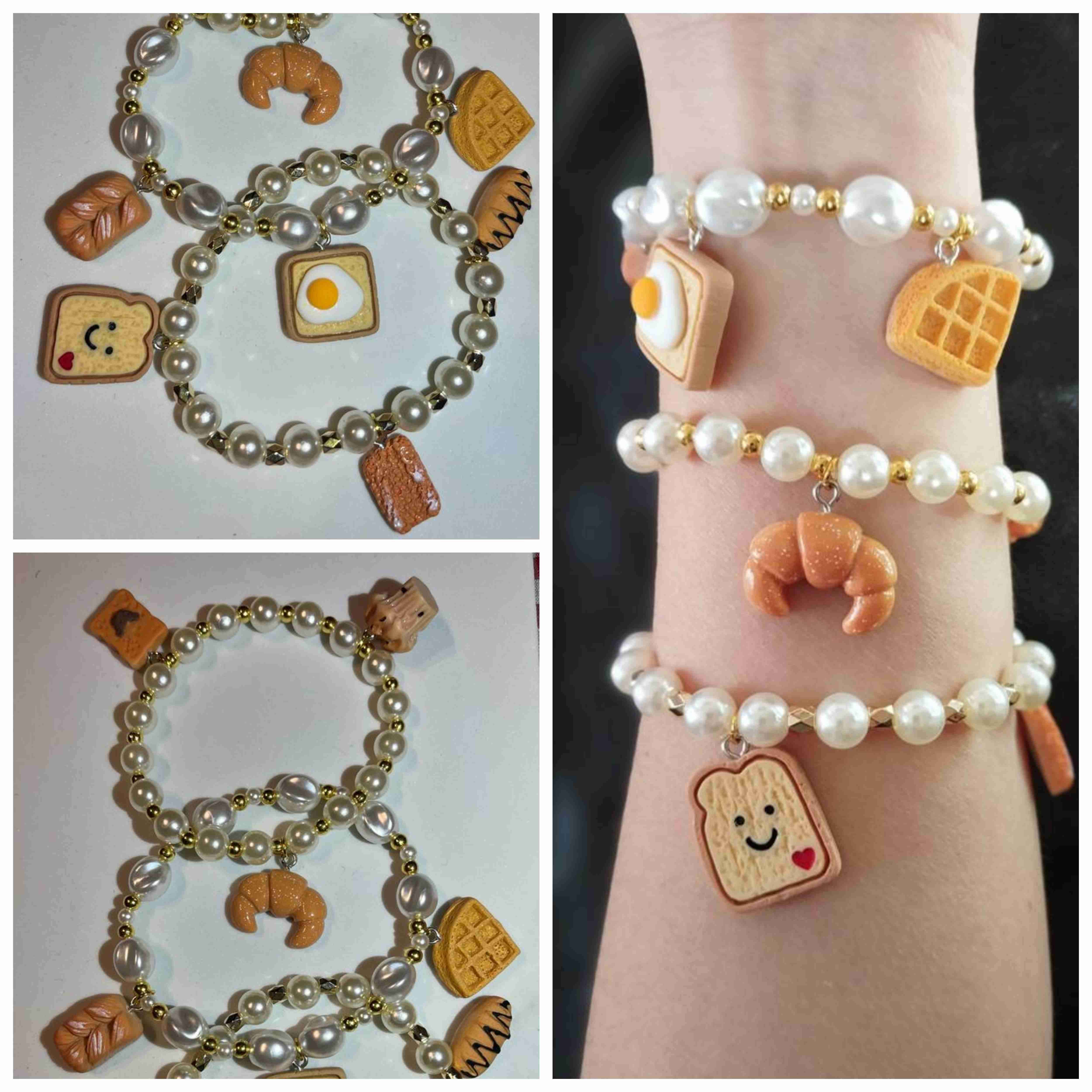 Pulseras de cuentas coloridas - miniatura 3