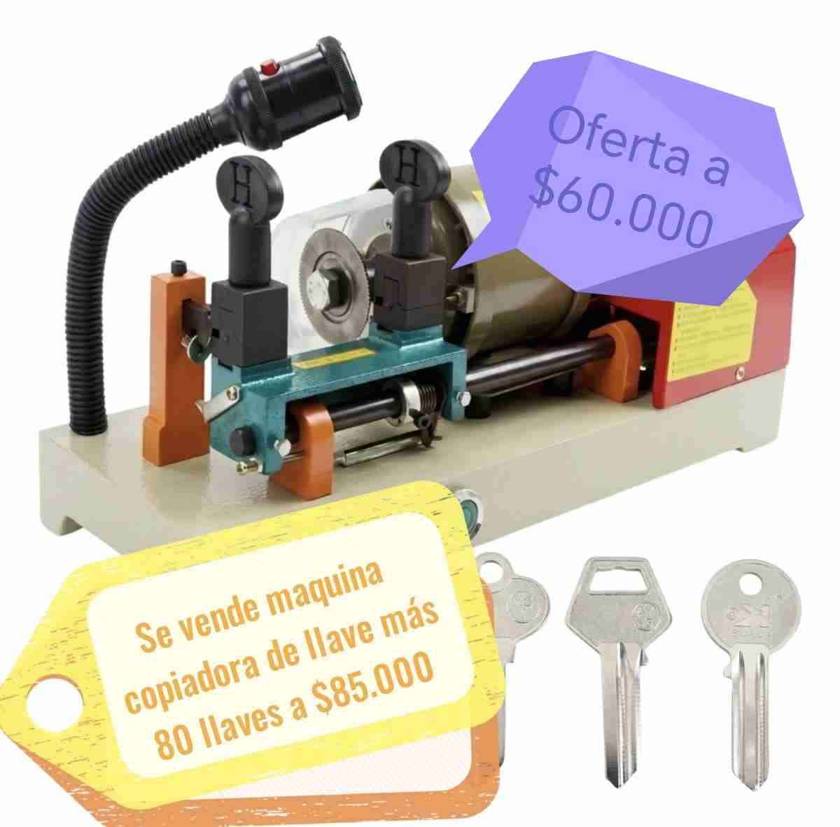 Máquina copiadora de llaves