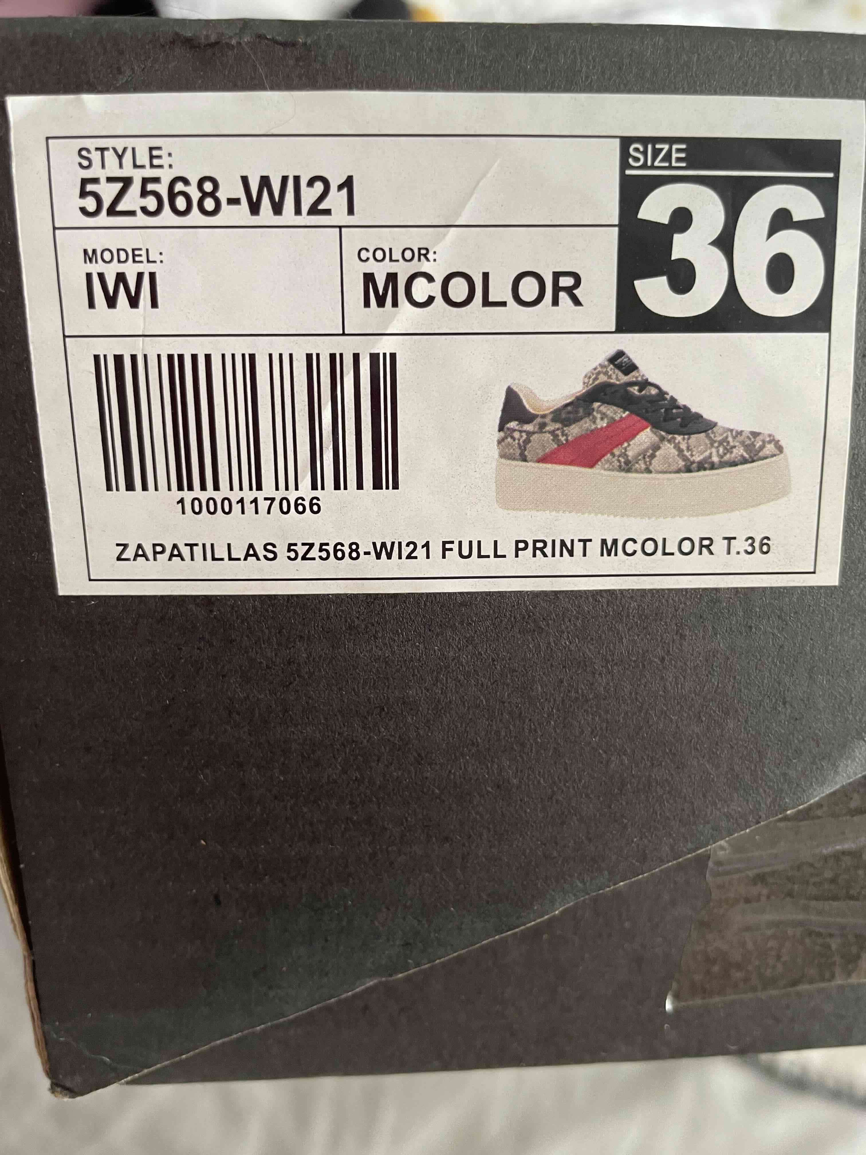 Zapatillas MAUI animal print con rosa - miniatura 5