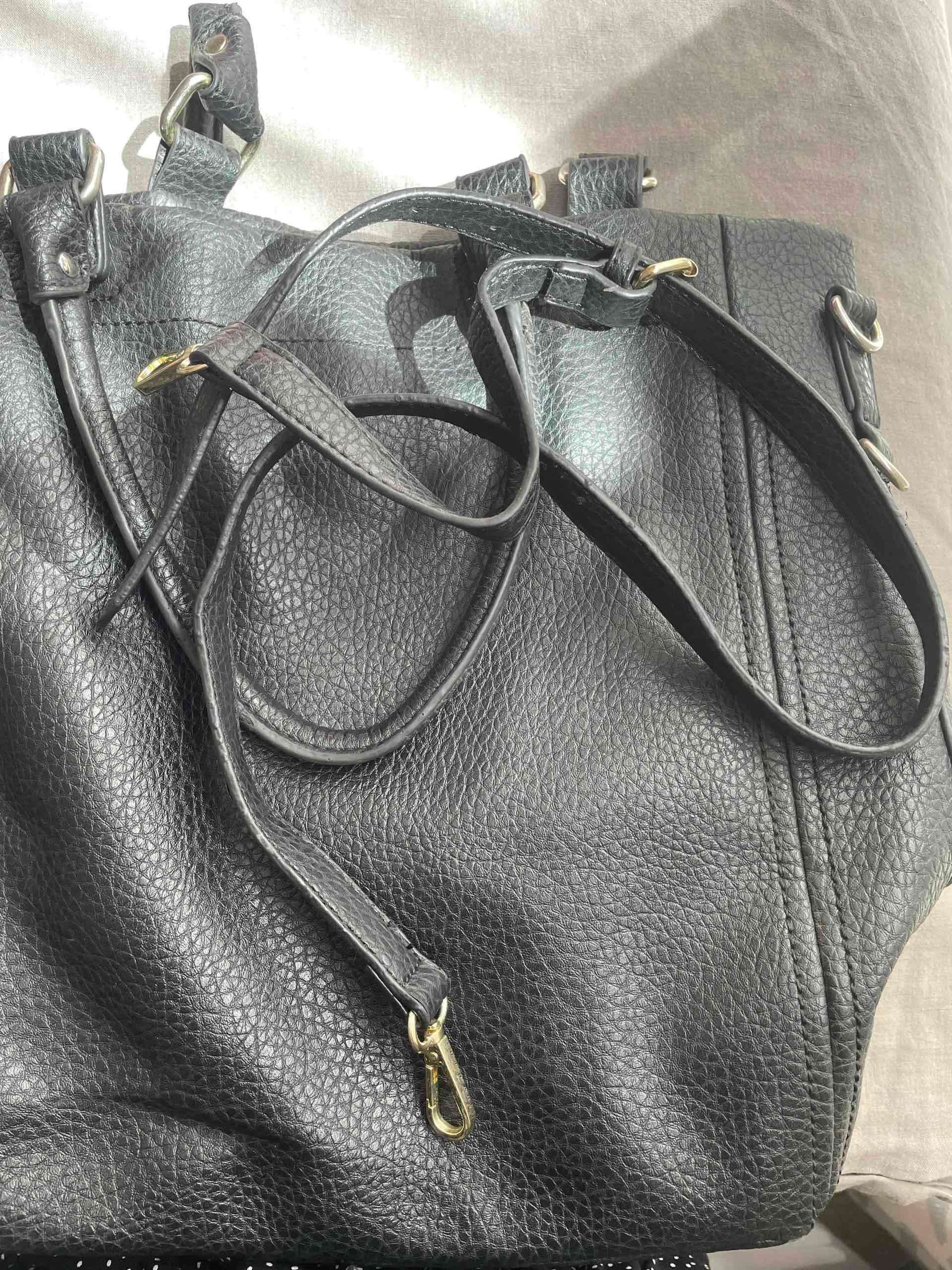 Cartera negra cuero - miniatura 4