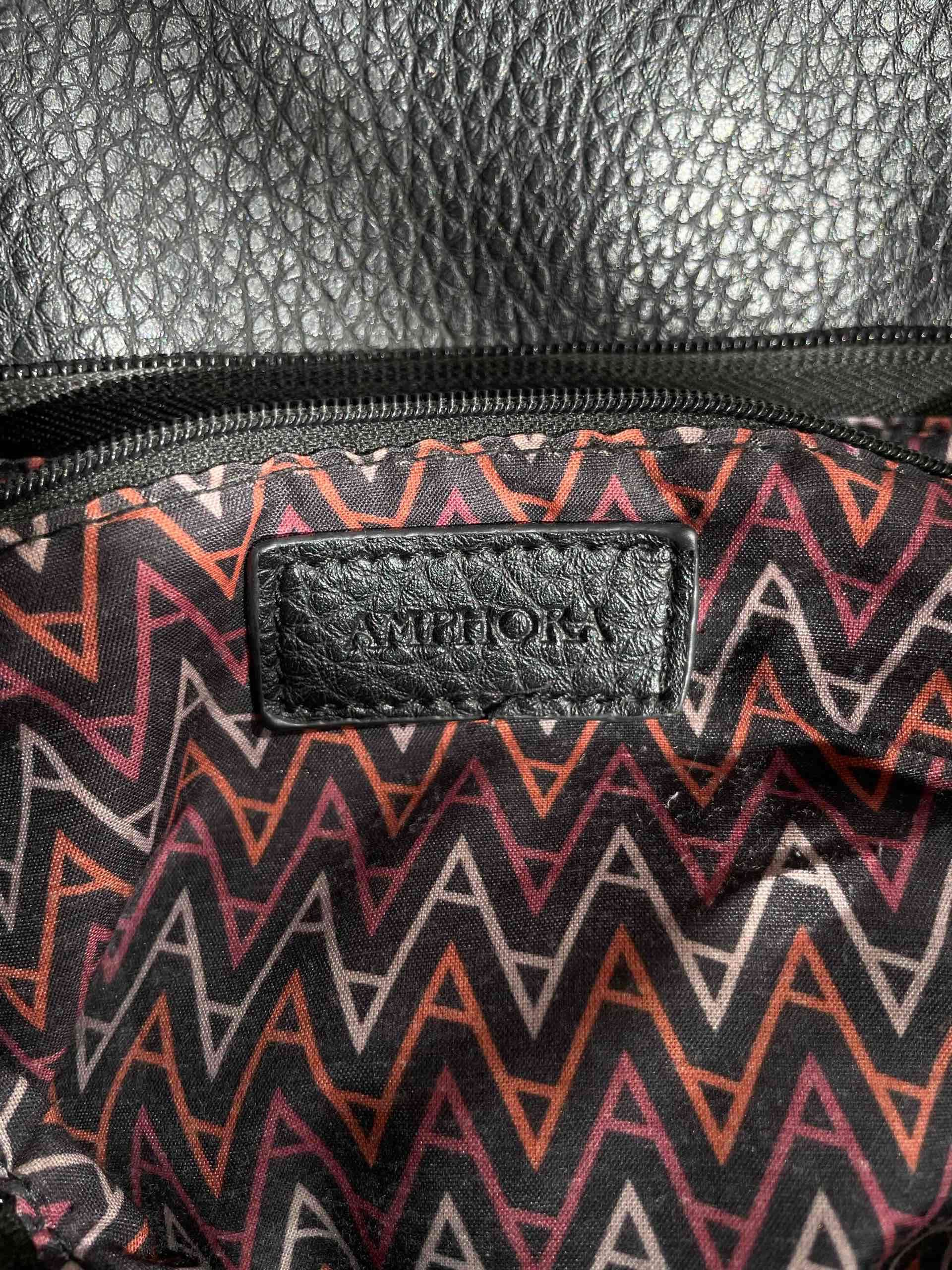 Cartera negra cuero - miniatura 5