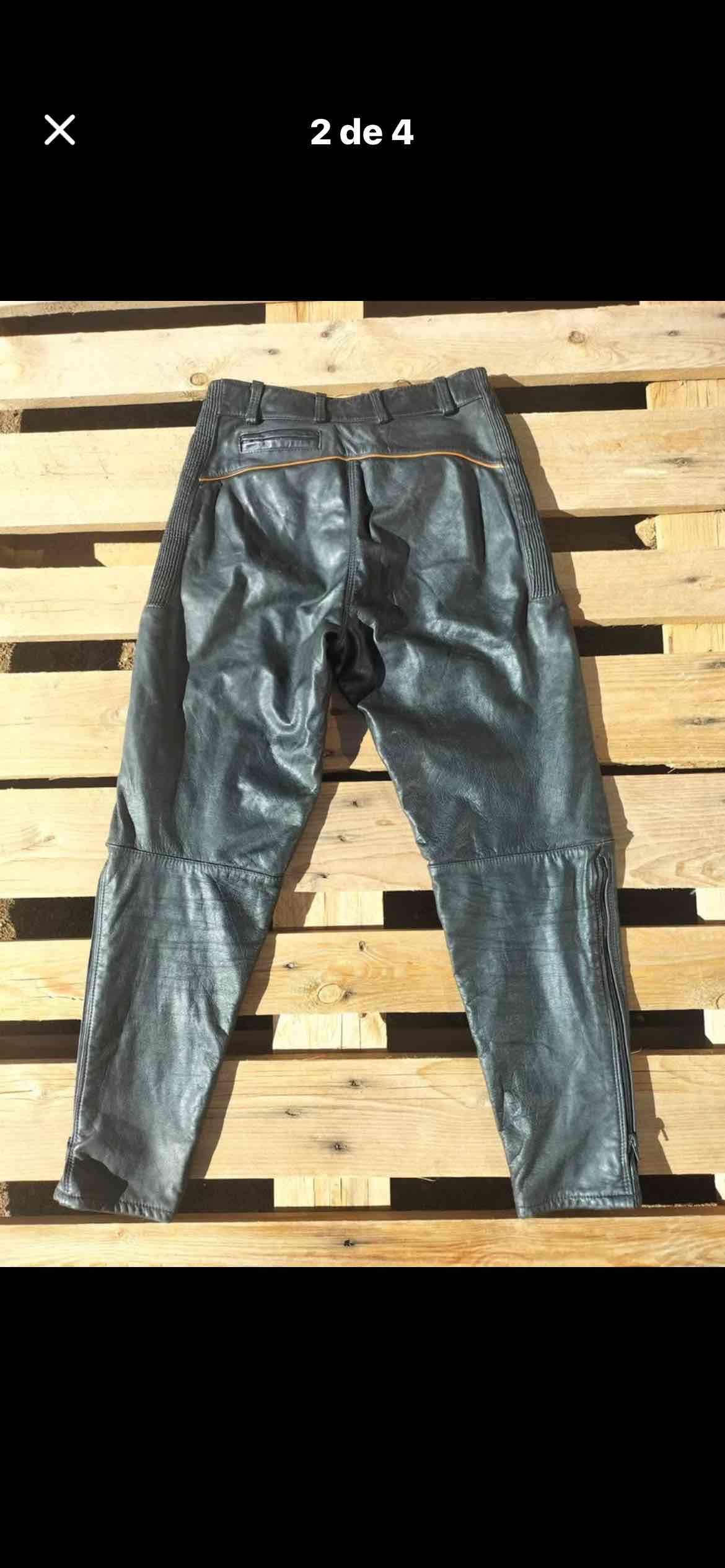 Pantalón cuero Hondaline talla 16 - miniatura 2
