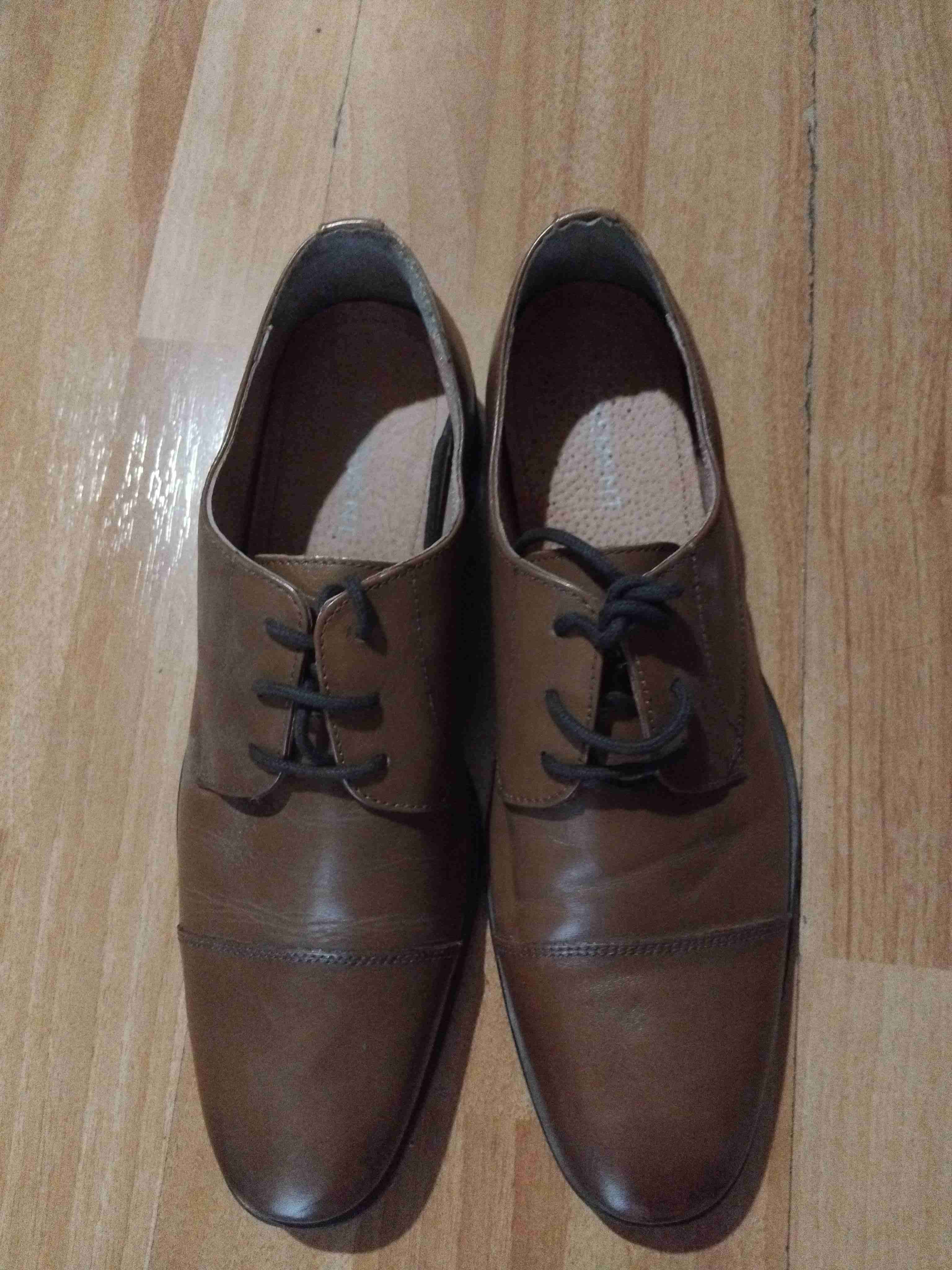 Zapatos formales marrones para hombre - miniatura 2