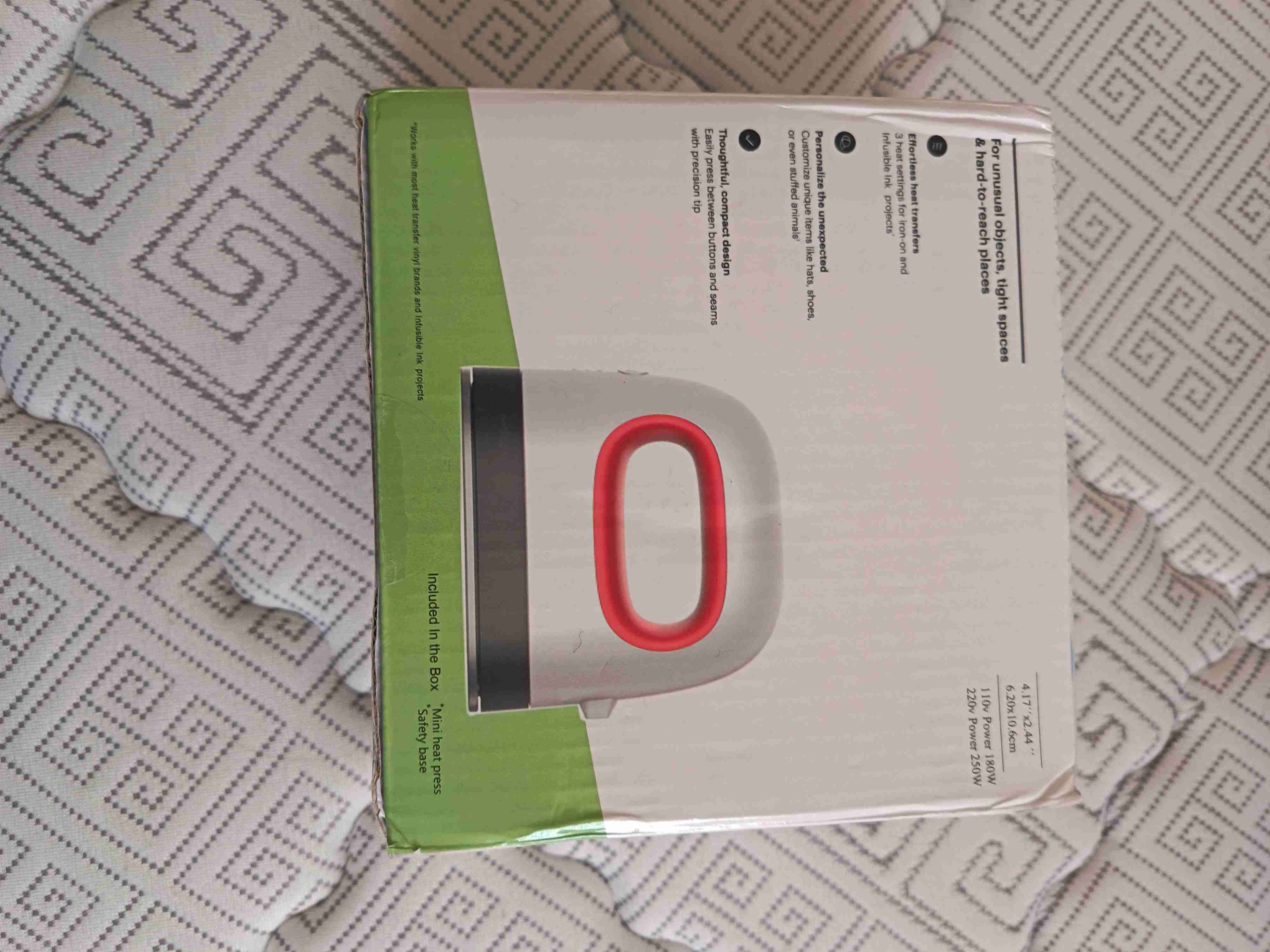 Mini plancha térmica Cricut